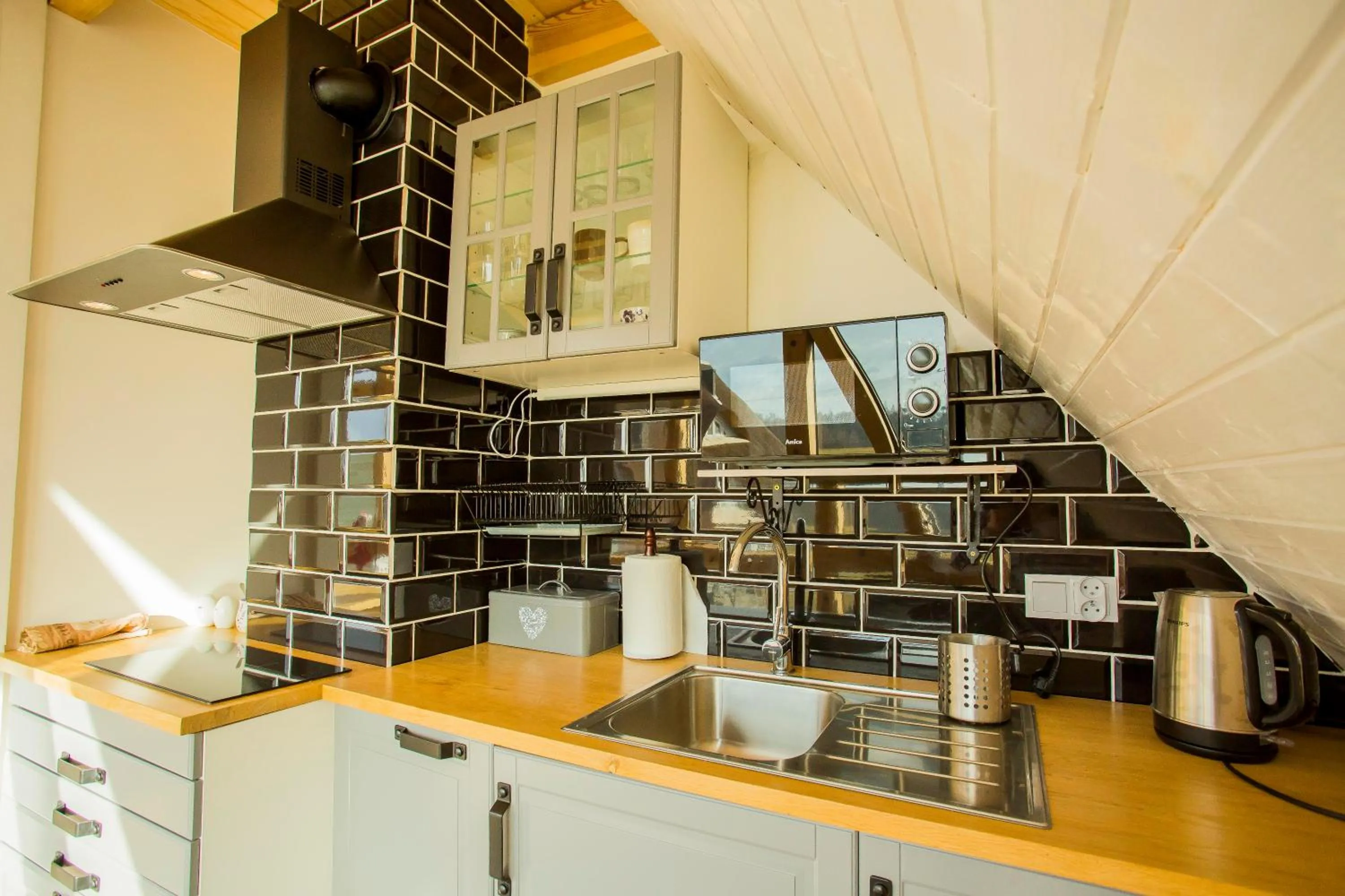 Kitchen or kitchenette in Apartamenty Szelągówka, Sun & Snow