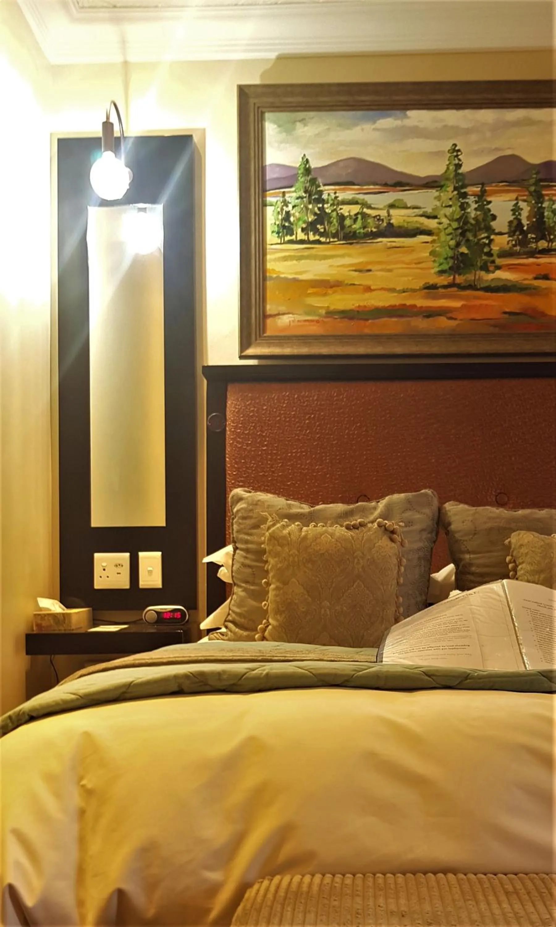 Bed in Constantia Manor Guest House