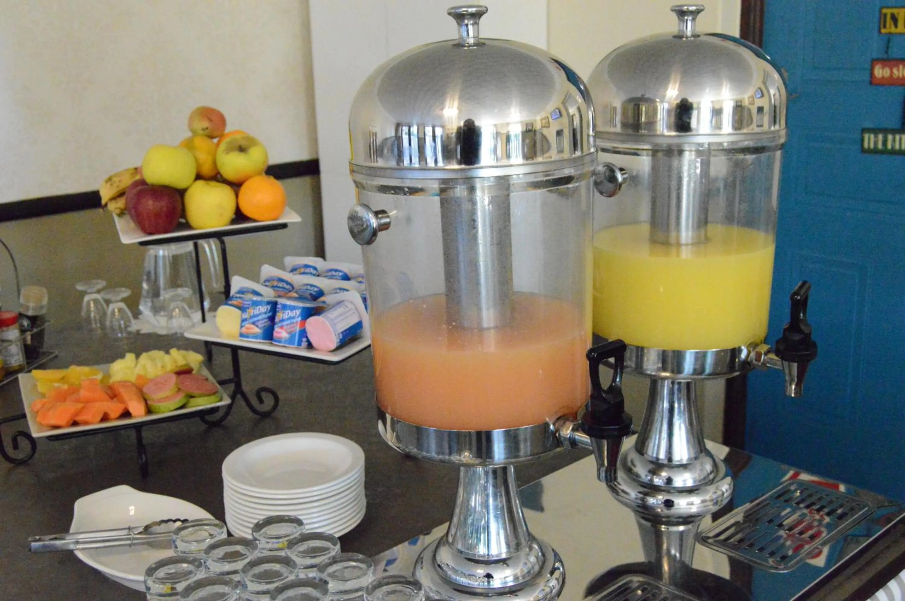 American breakfast in Constantia Manor Guest House