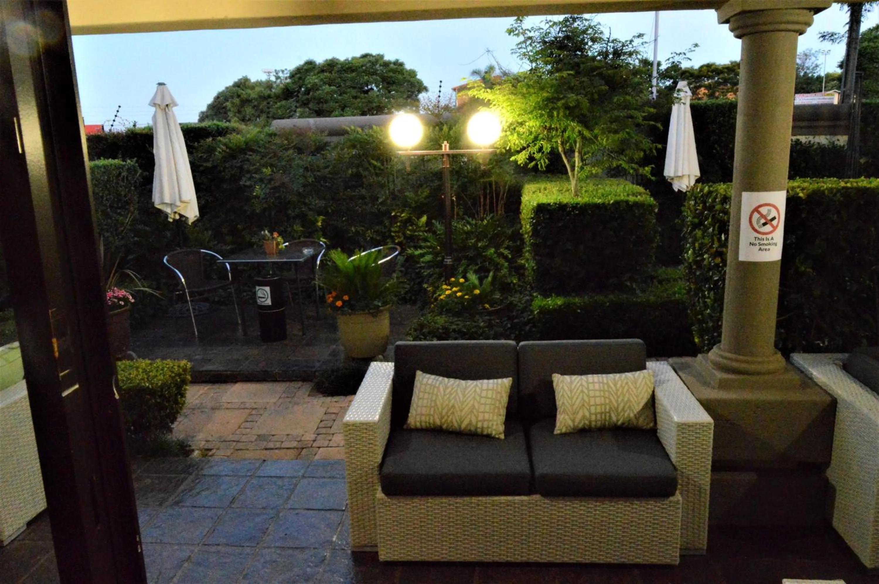 Patio in Constantia Manor Guest House