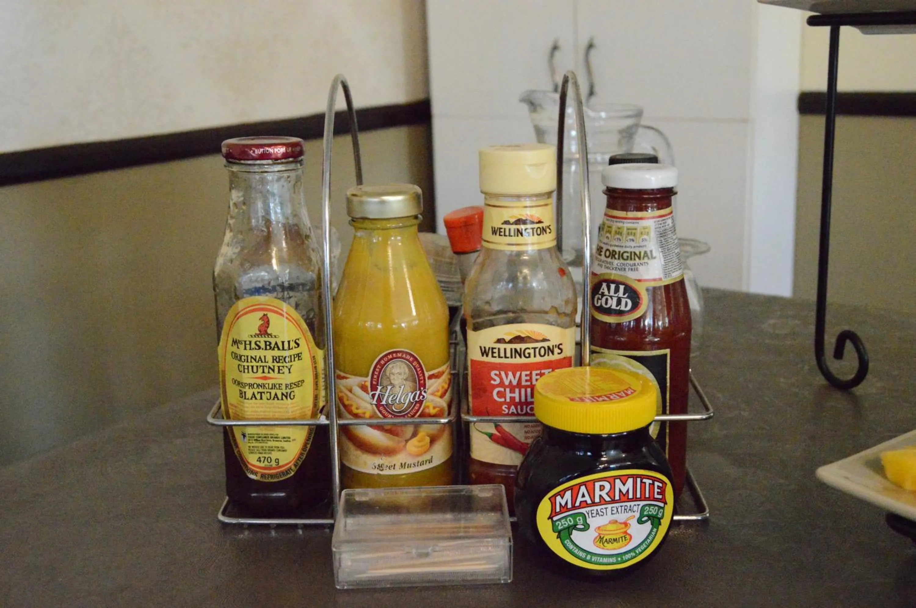 American breakfast in Constantia Manor Guest House