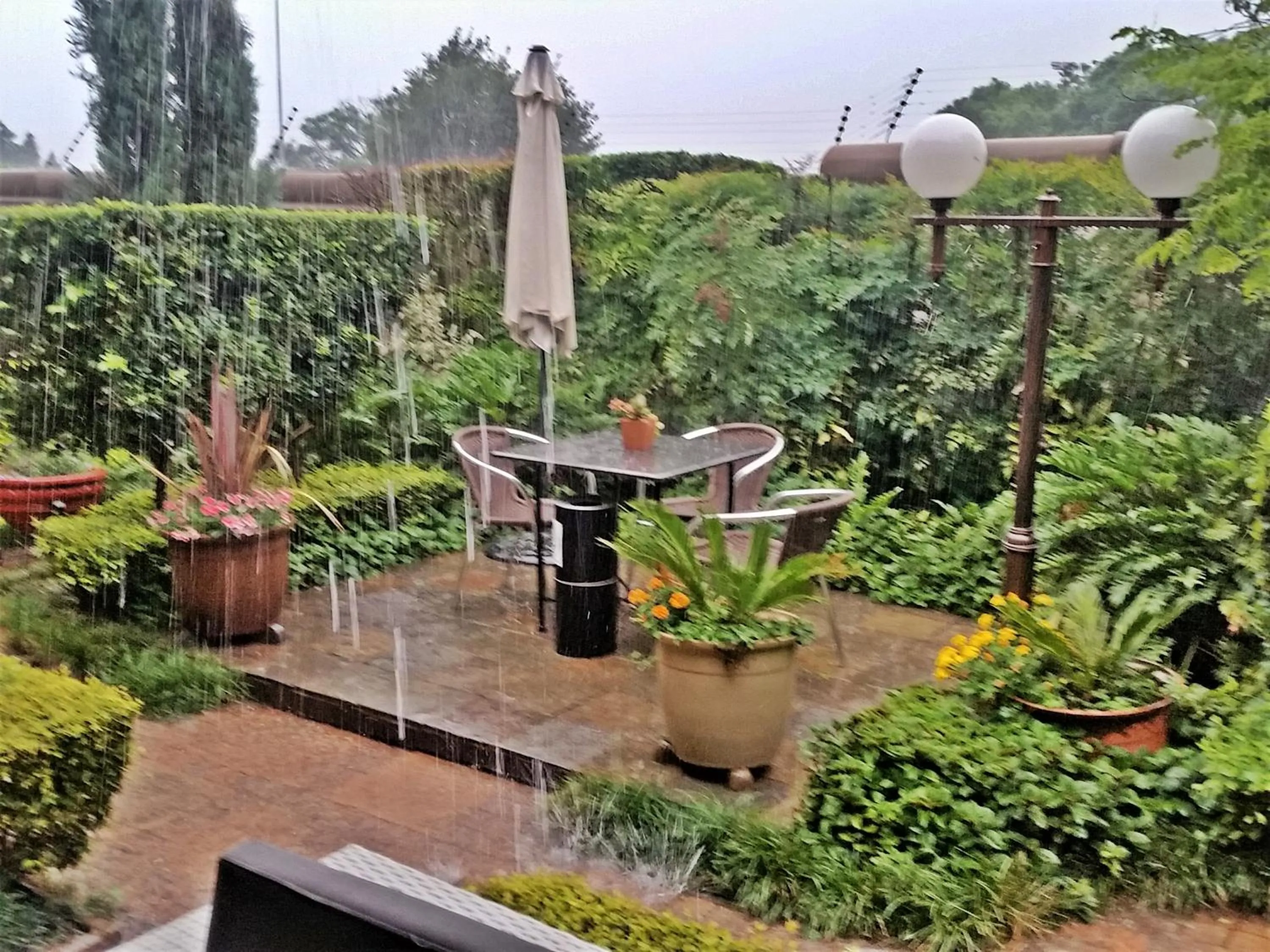 Patio in Constantia Manor Guest House