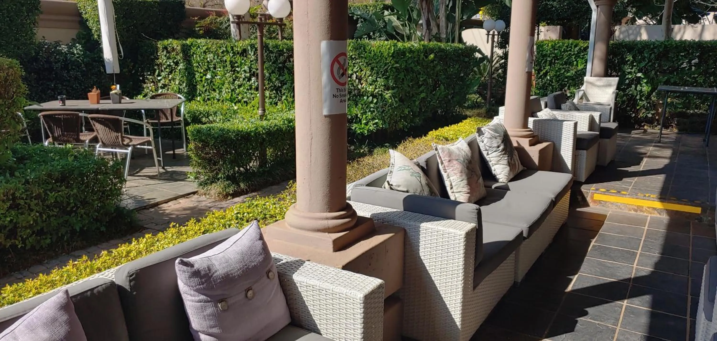 Patio in Constantia Manor Guest House