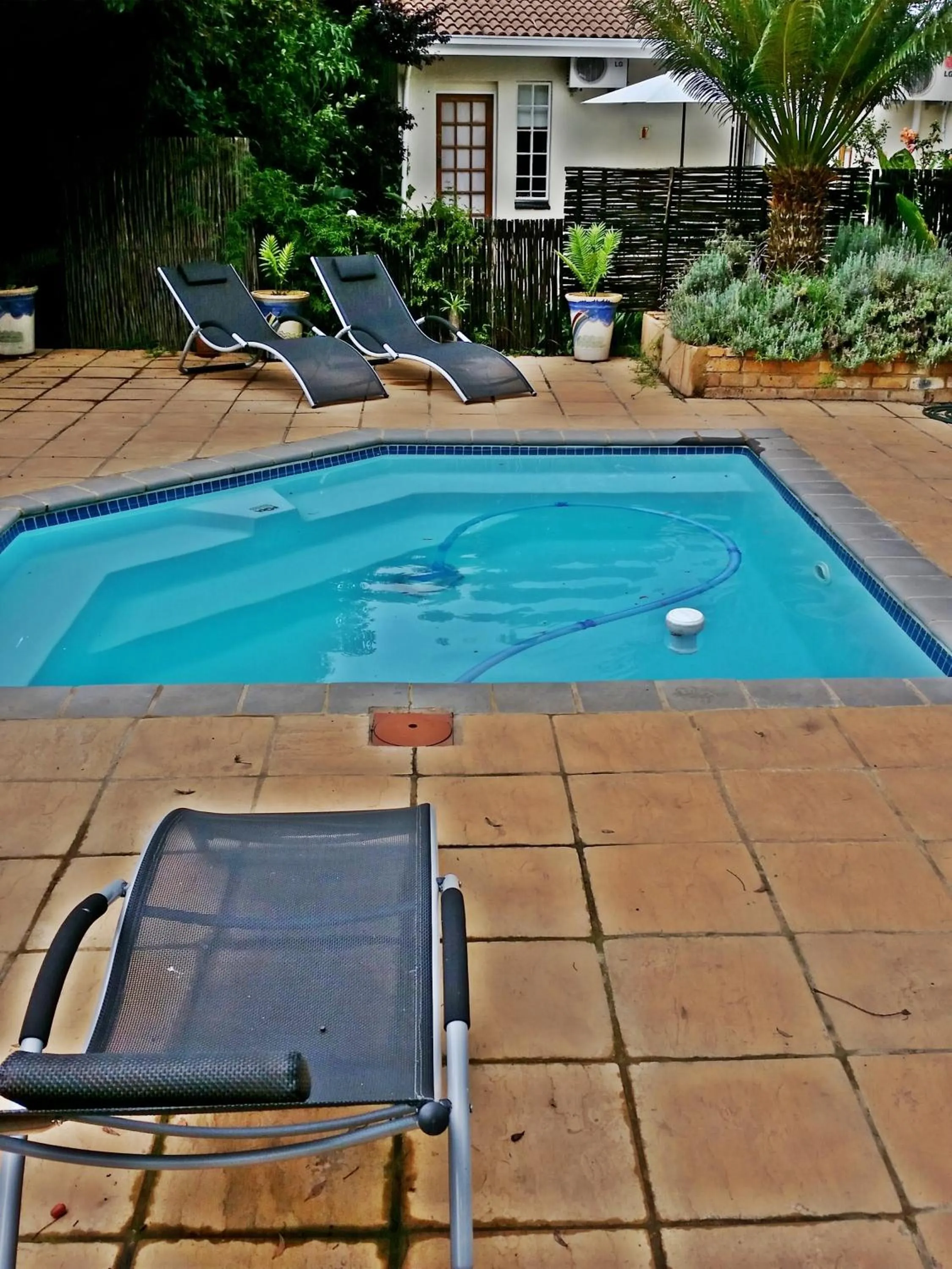 Swimming pool in Constantia Manor Guest House