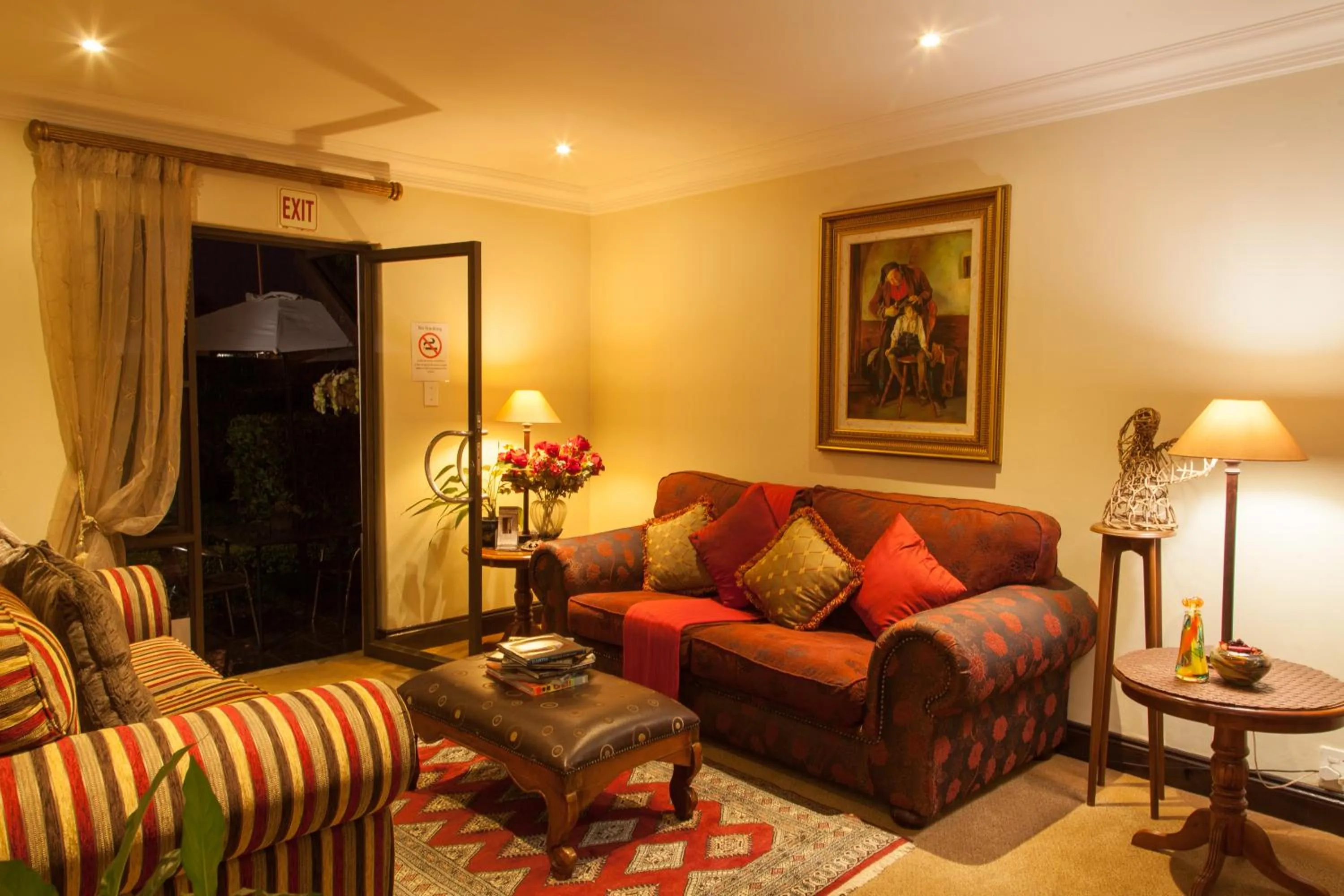 Lounge or bar in Constantia Manor Guest House