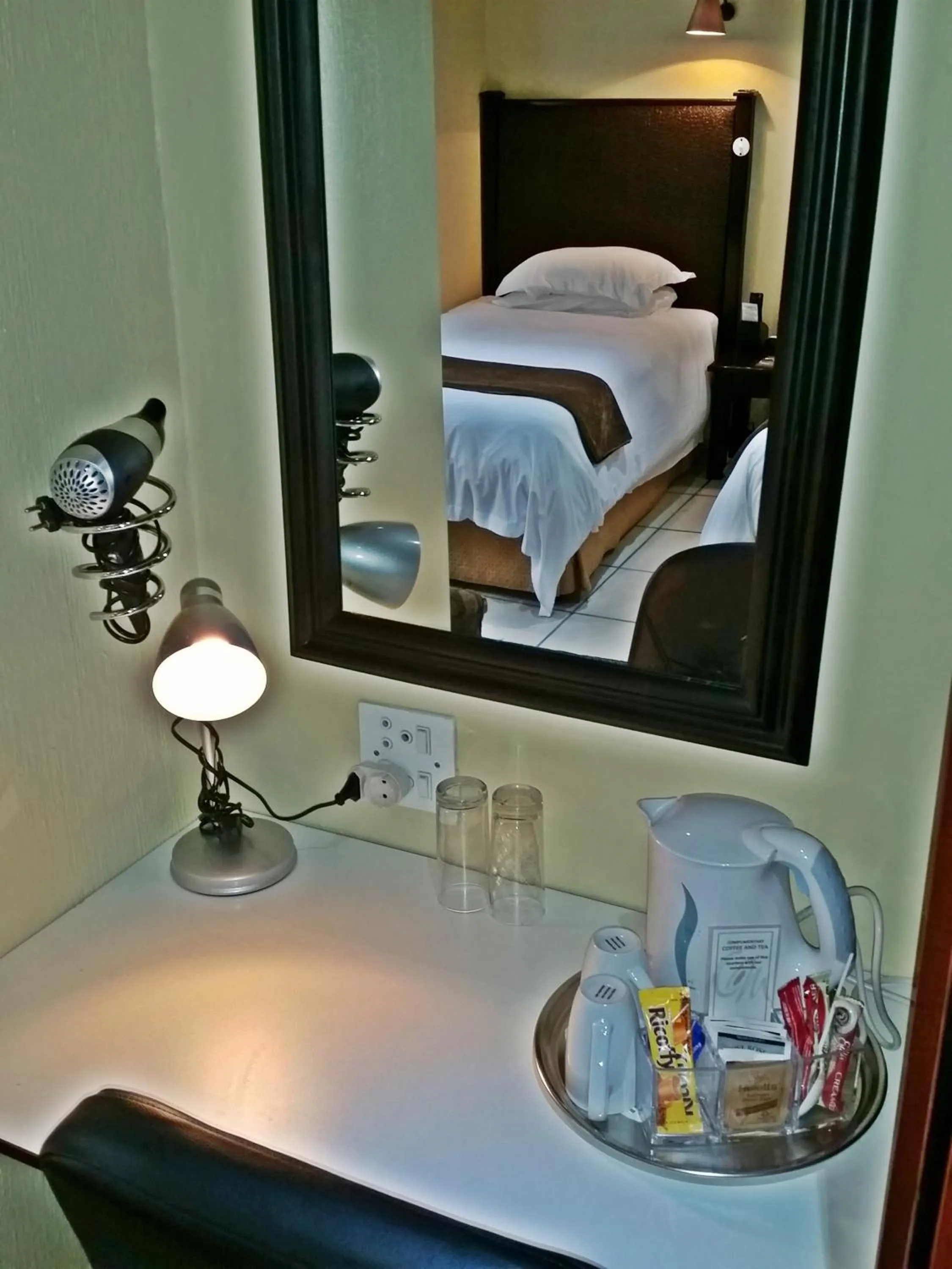 Bed in Constantia Manor Guest House