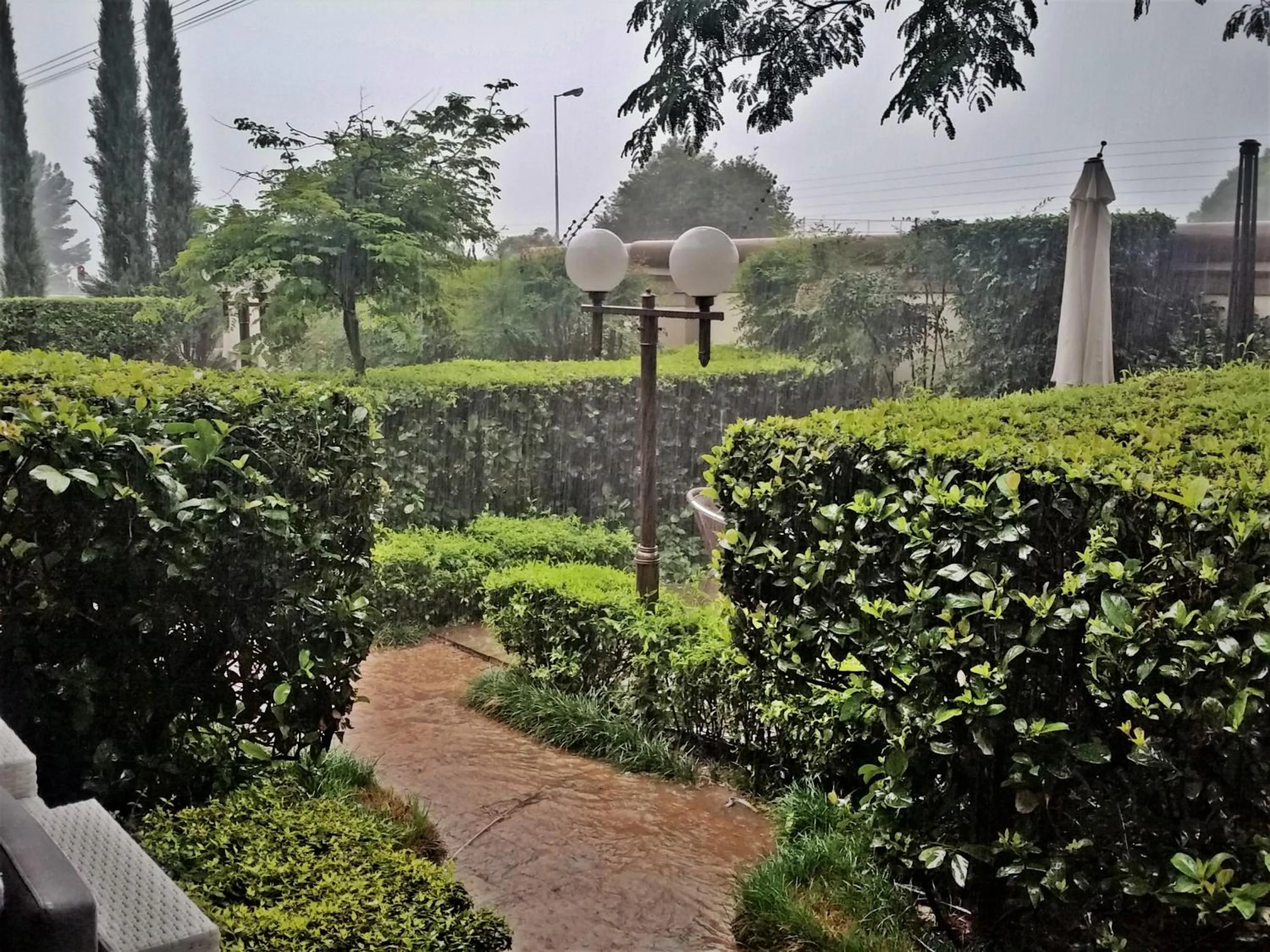 Patio in Constantia Manor Guest House