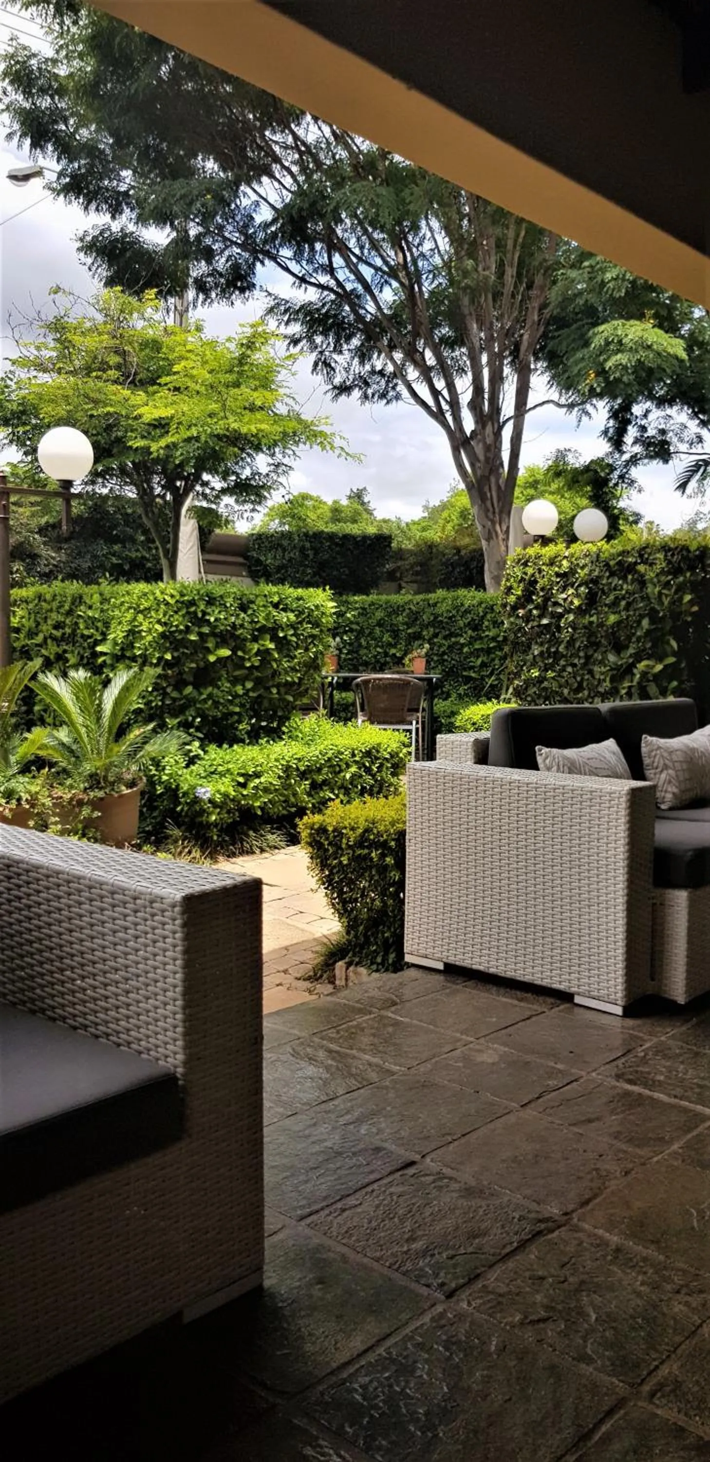 Patio in Constantia Manor Guest House