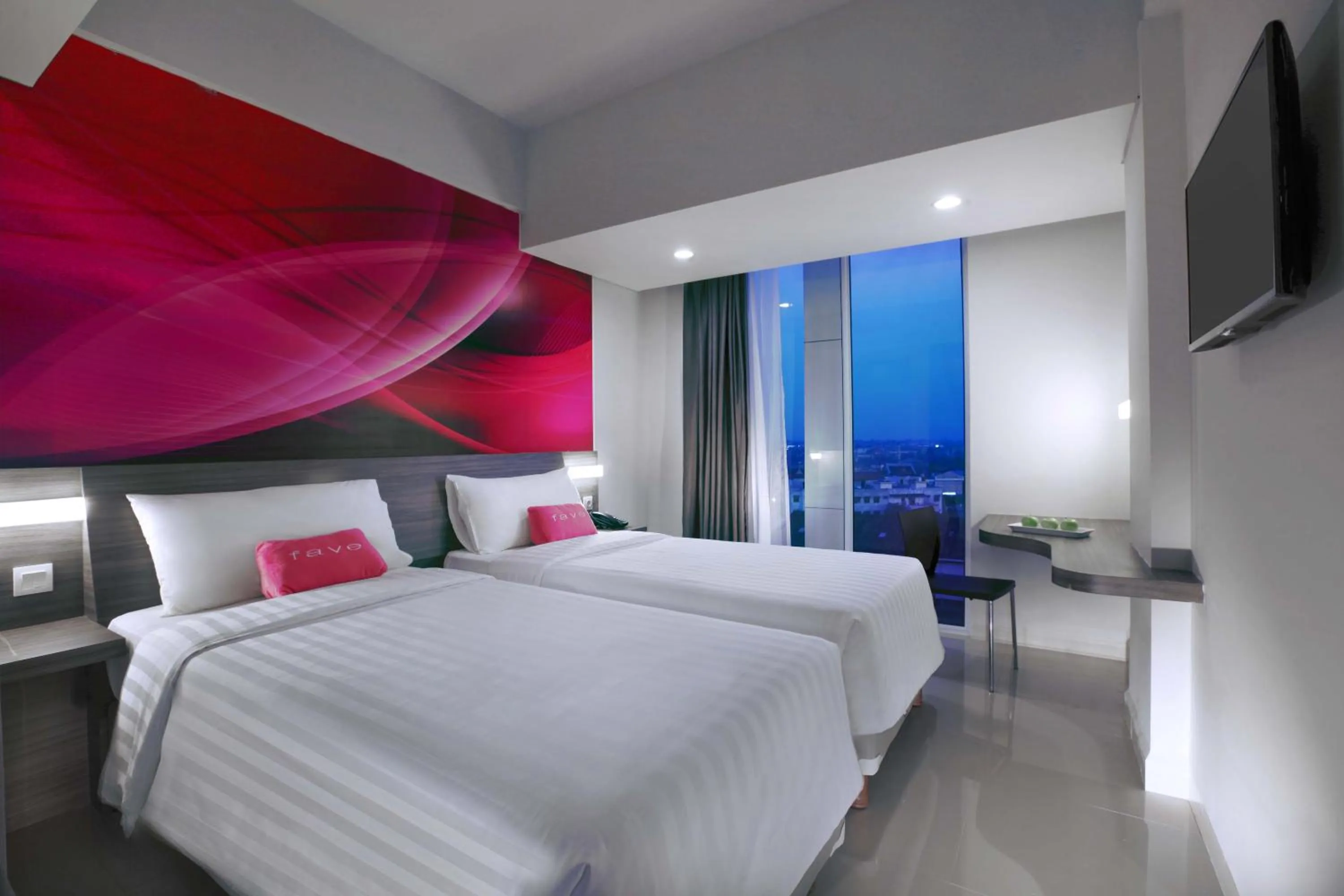 Bed in favehotel Pekanbaru