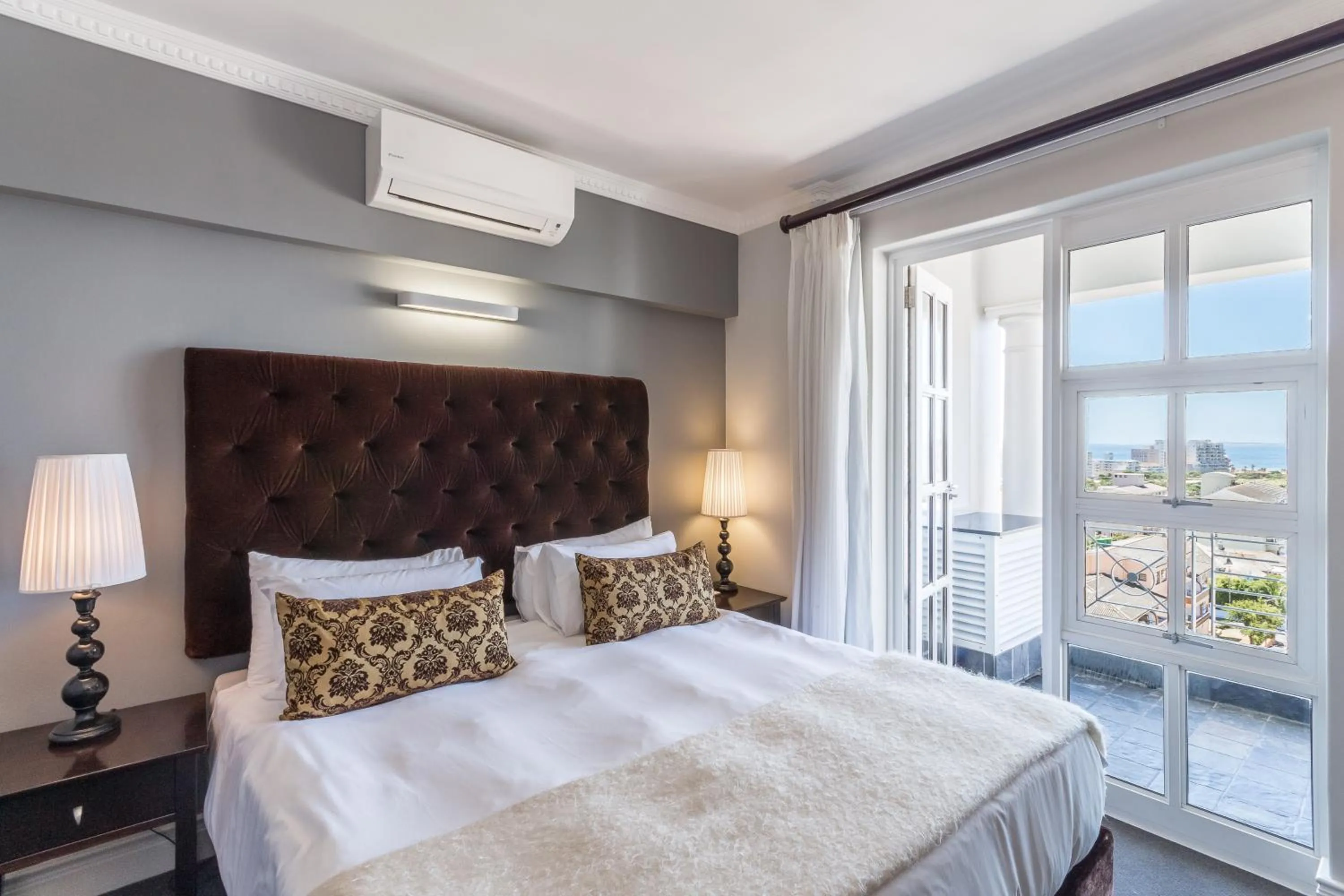 Bed in Romney Park Luxury Apartments by The Stay Collection