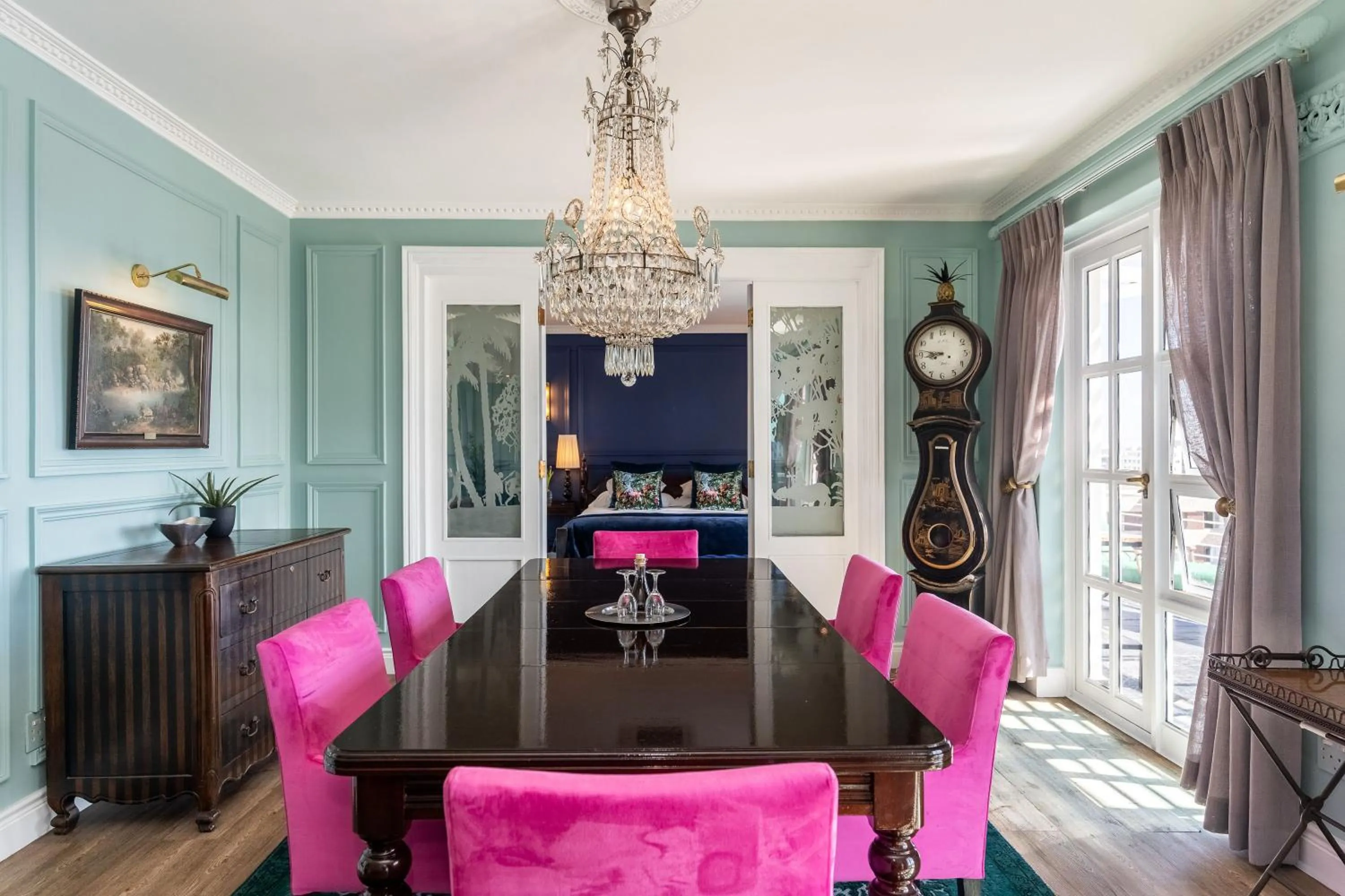 Dining area in Romney Park Luxury Apartments by The Stay Collection