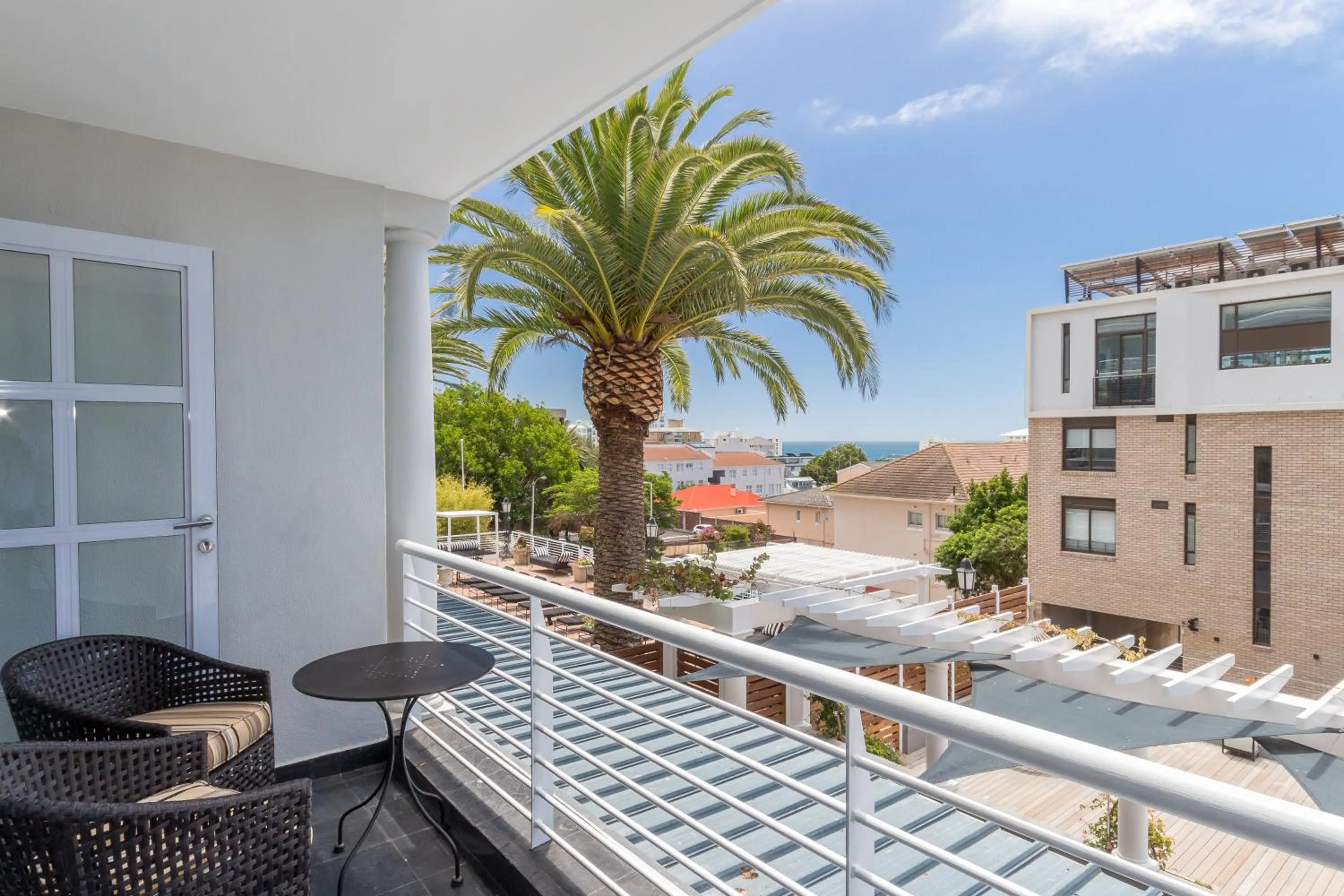 Balcony/Terrace in Romney Park Luxury Apartments by The Stay Collection