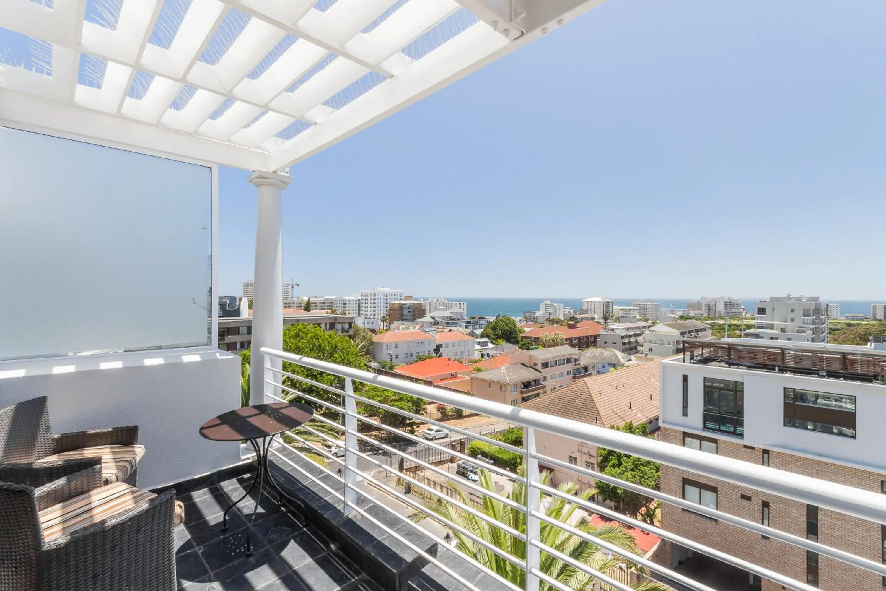 Balcony/Terrace in Romney Park Luxury Apartments by The Stay Collection
