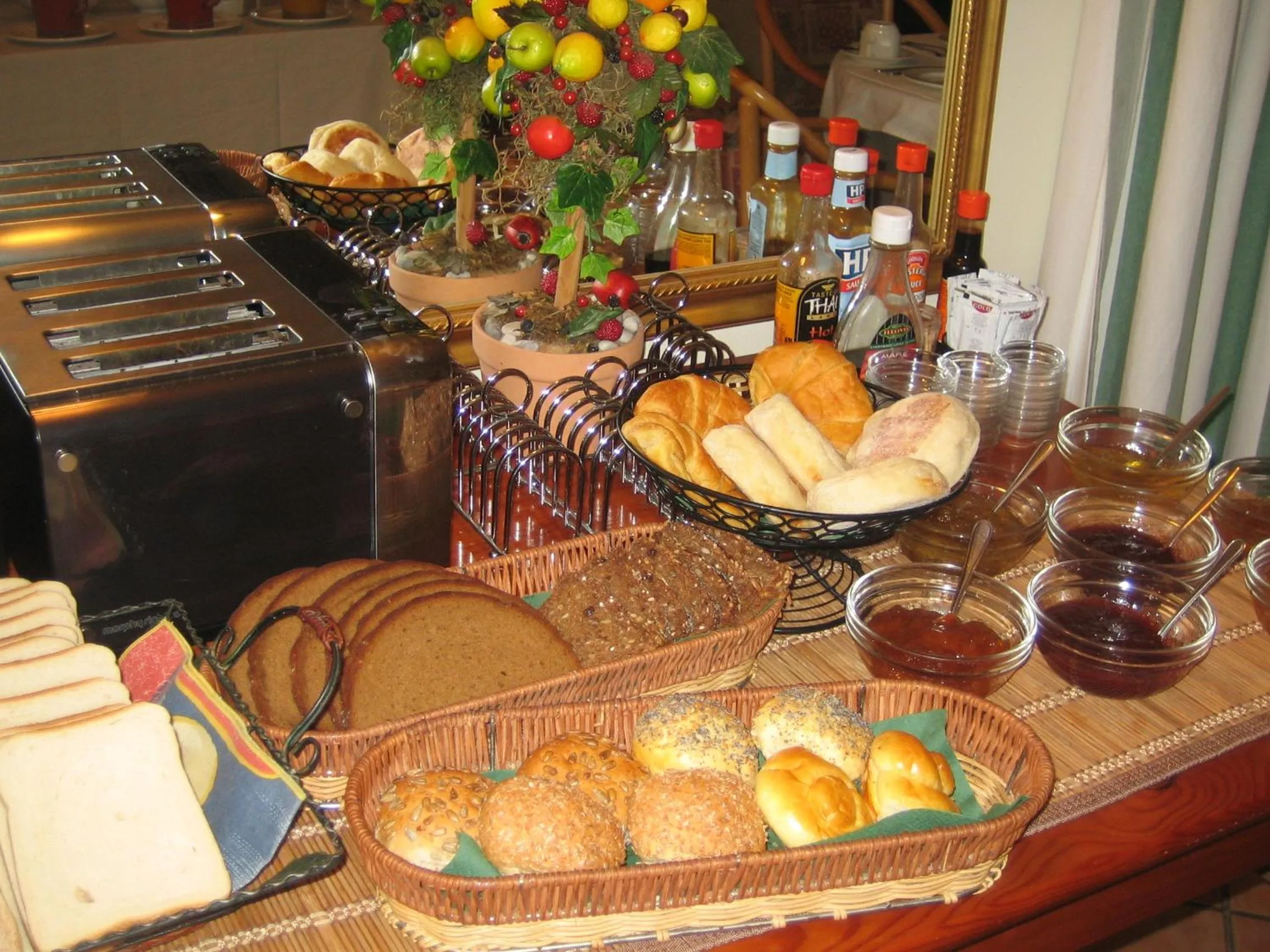 Food close-up in Oak Tree Lodge