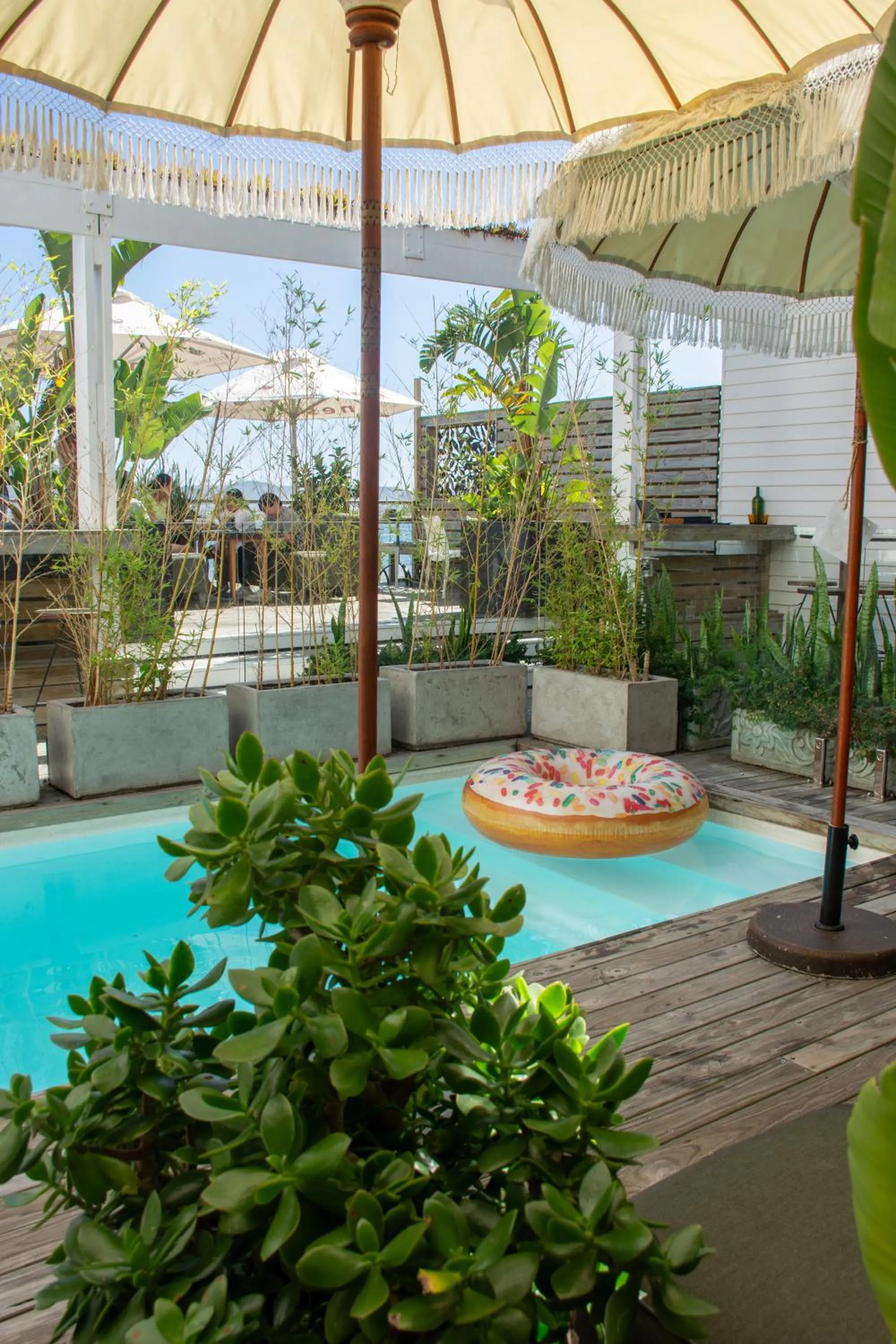 Swimming pool in The Lofts Boutique Hotel