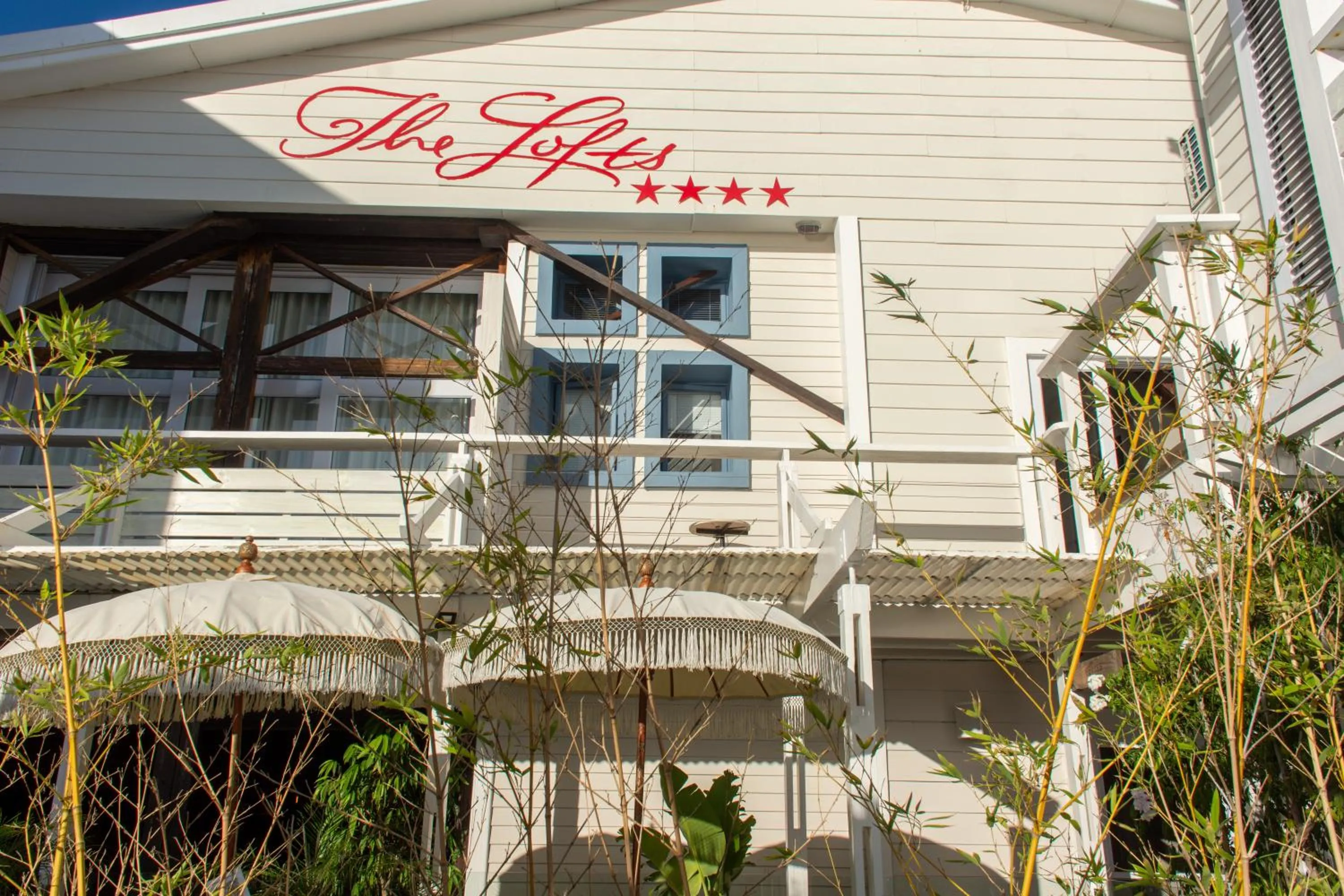 Property building in The Lofts Boutique Hotel