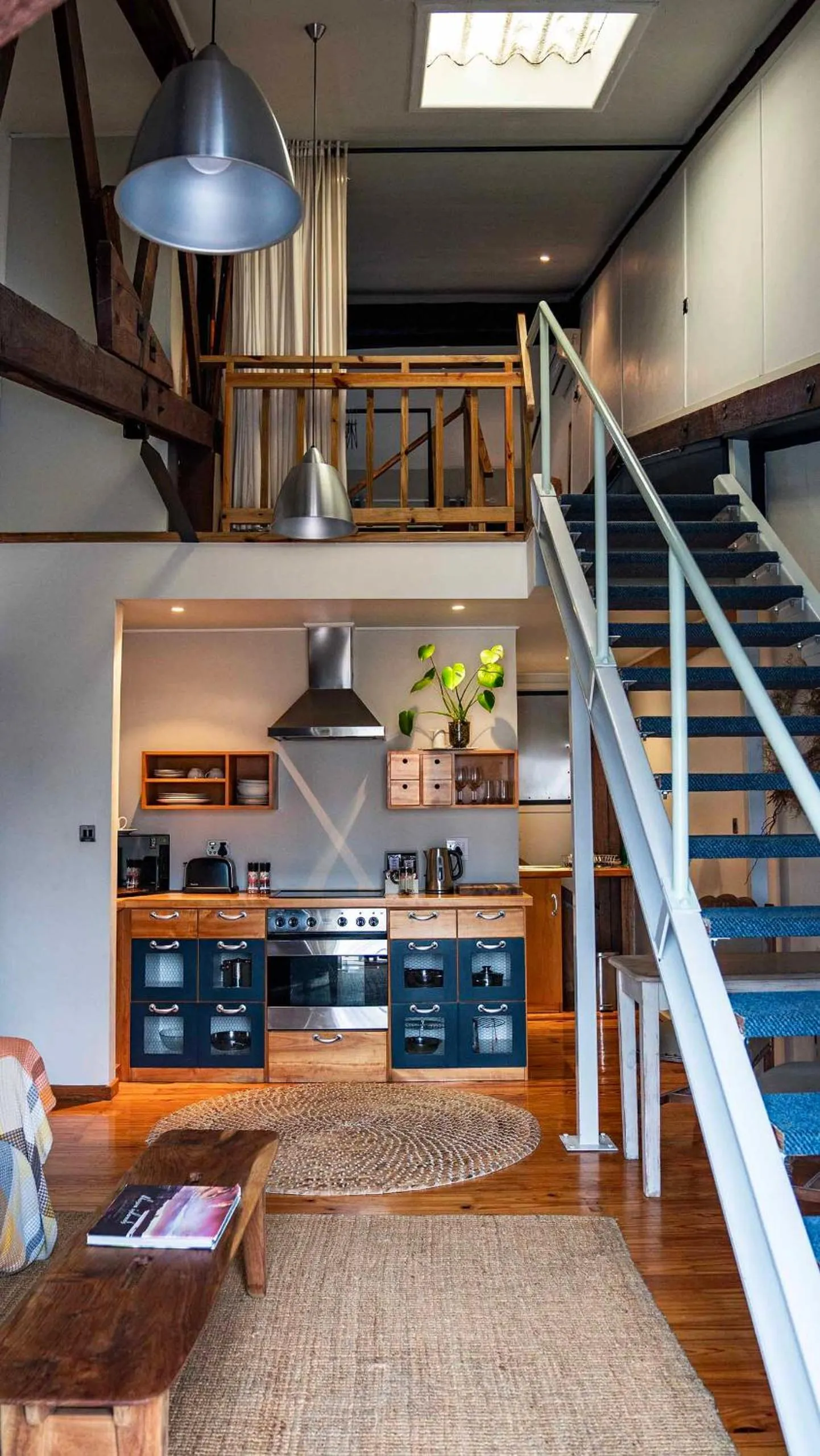 Kitchen or kitchenette in The Lofts Boutique Hotel