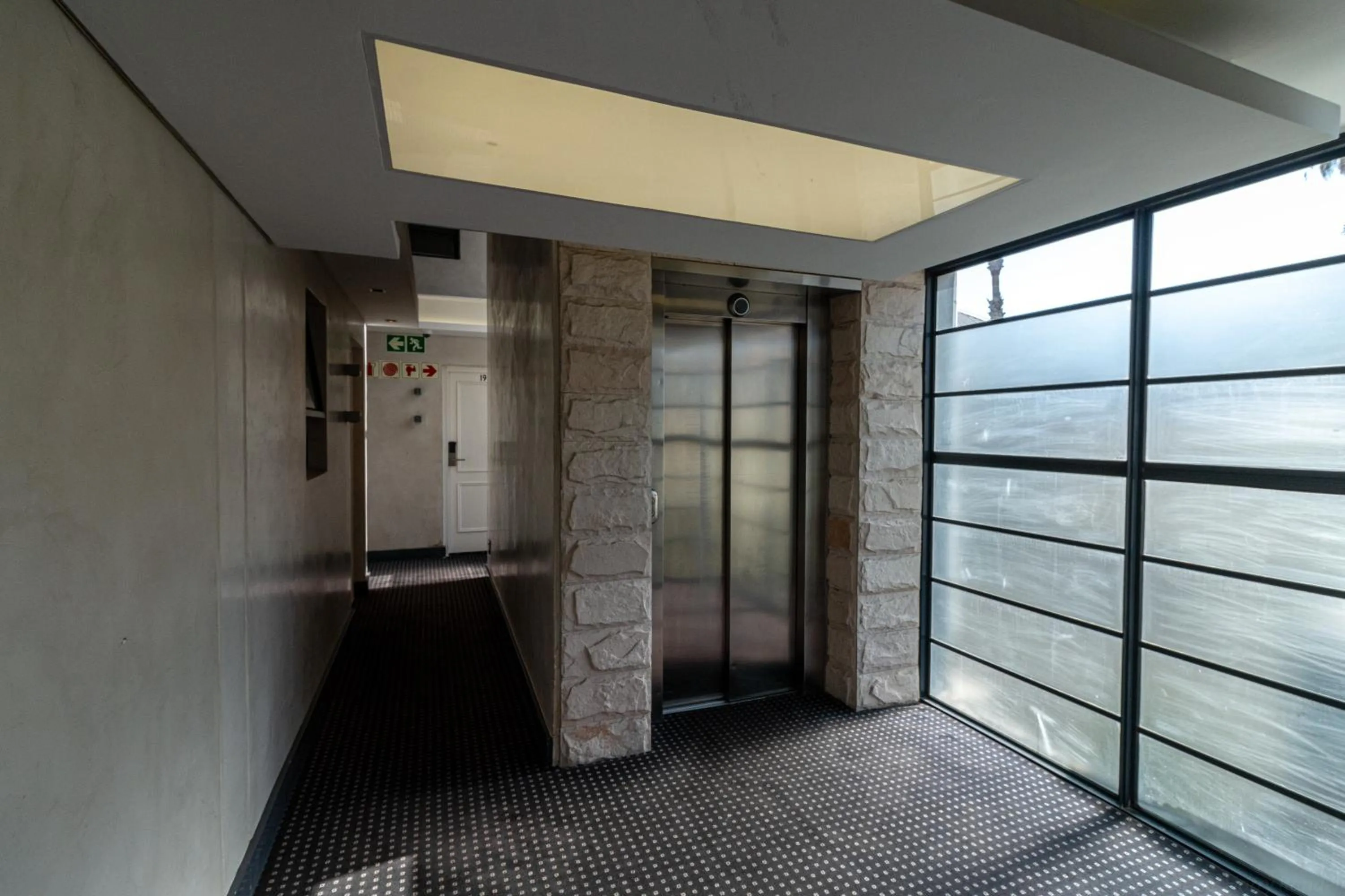 elevator in Hippo Boutique Hotel