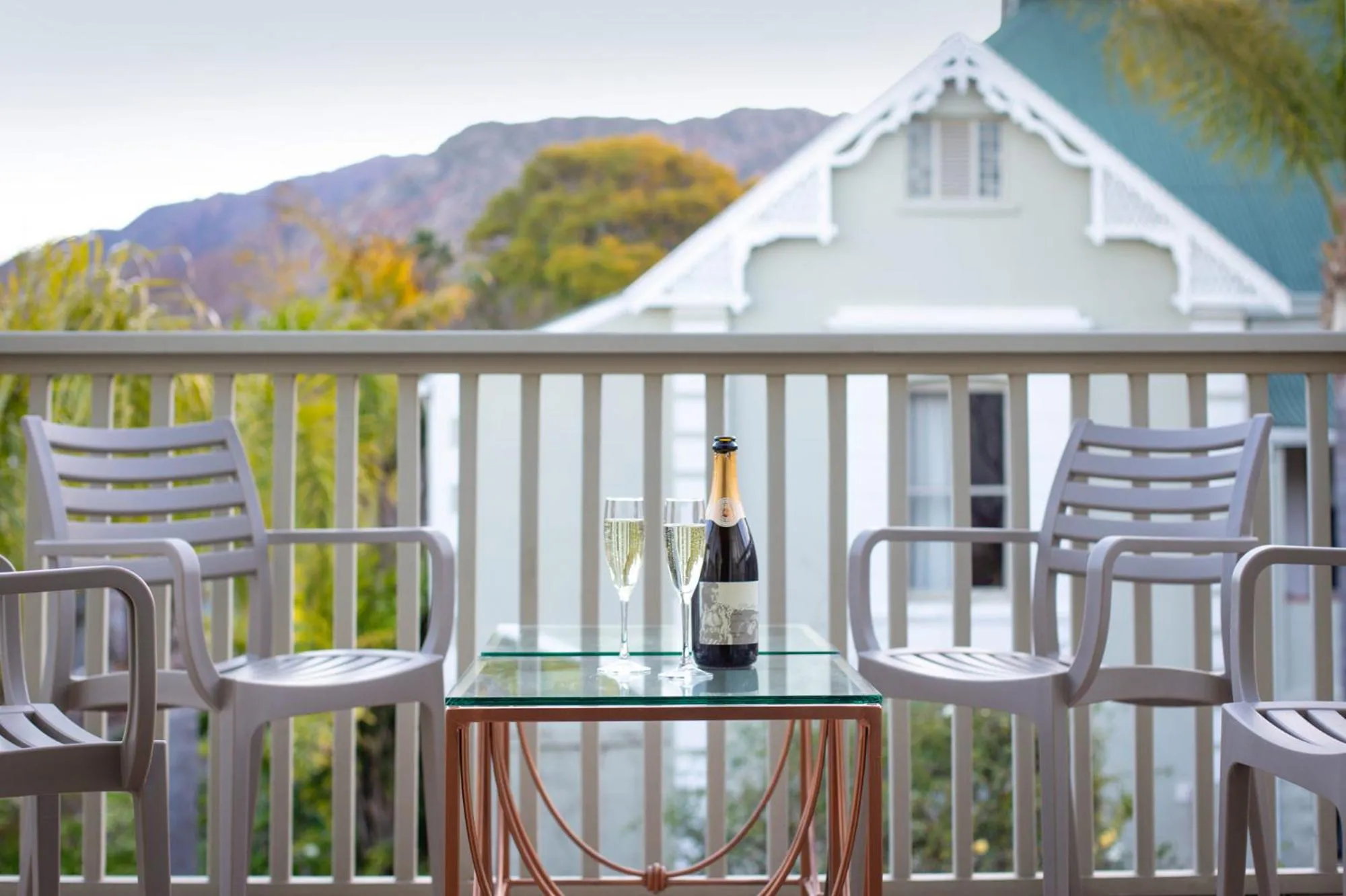 Patio in Montagu Country Hotel