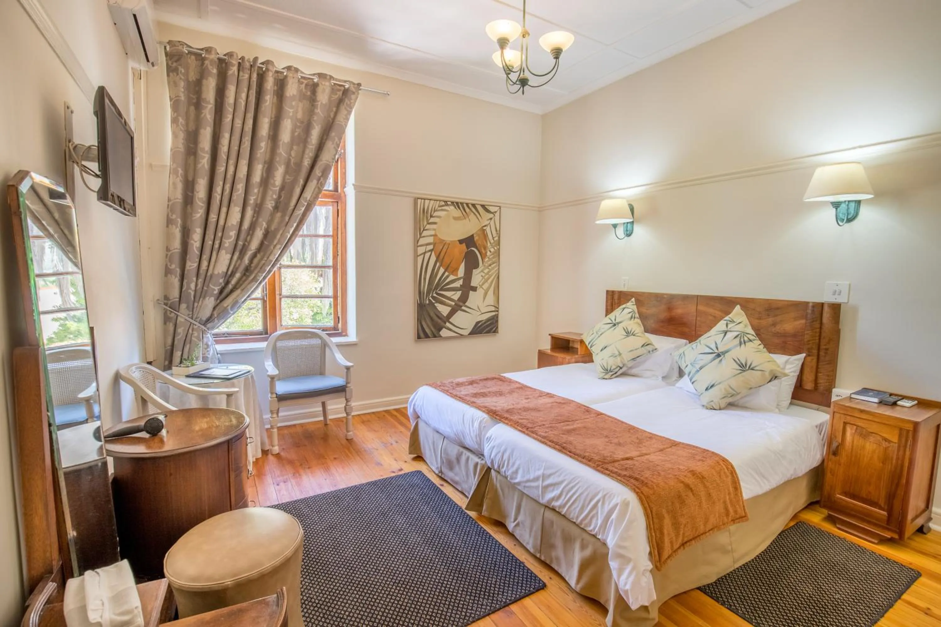 Bedroom, Bed in Montagu Country Hotel