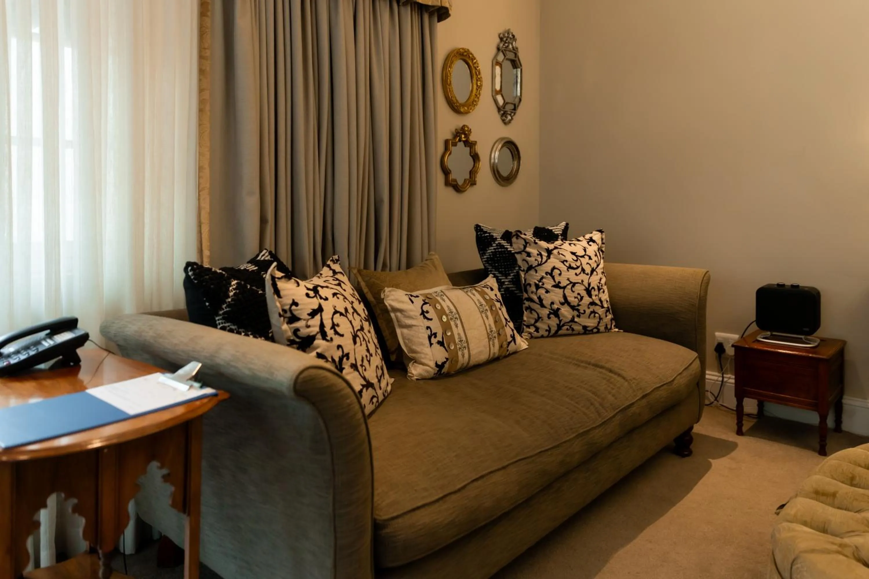 Seating area in Lemon Tree Lane