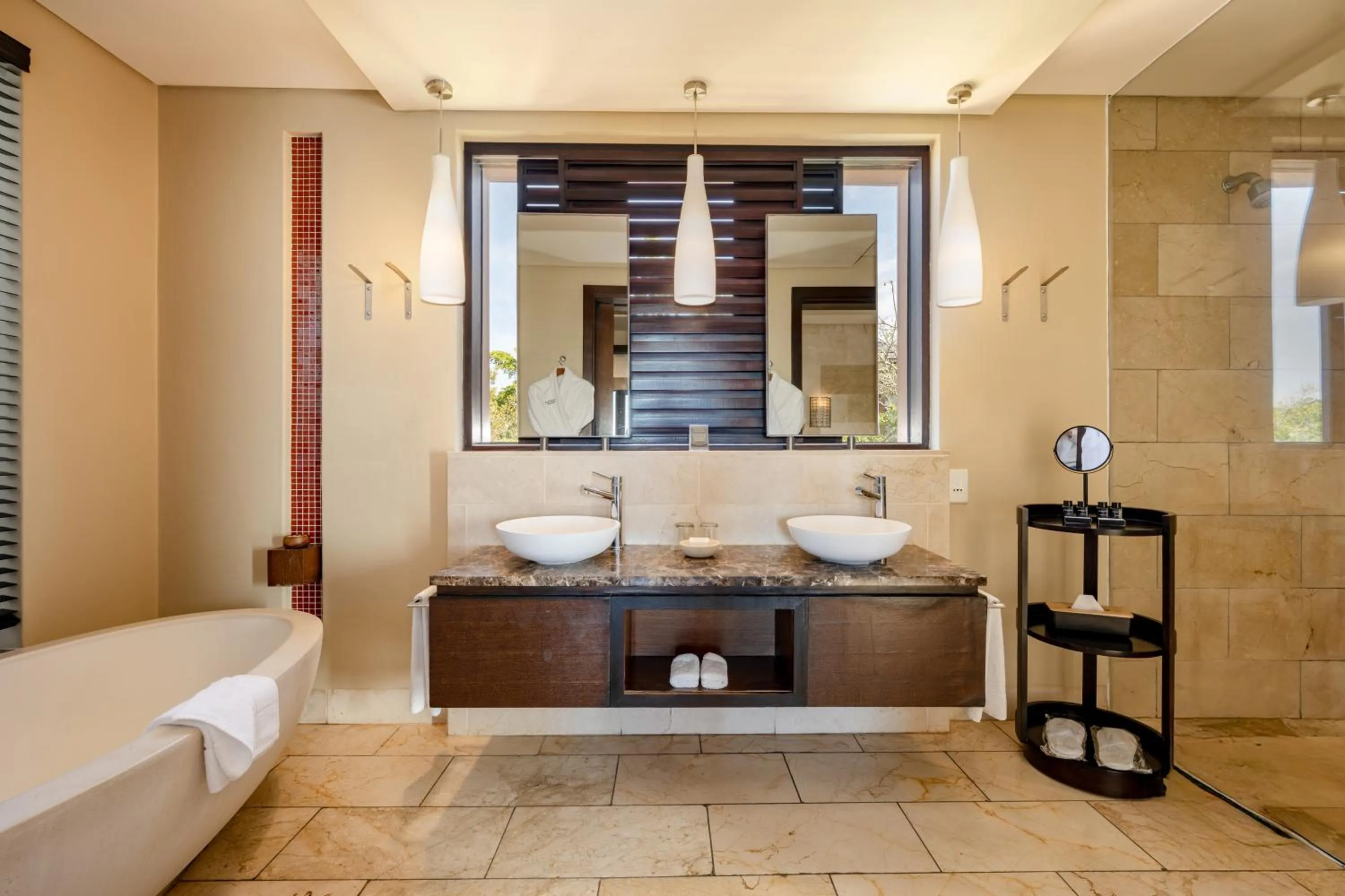 Bathroom in Pezula Nature Retreat