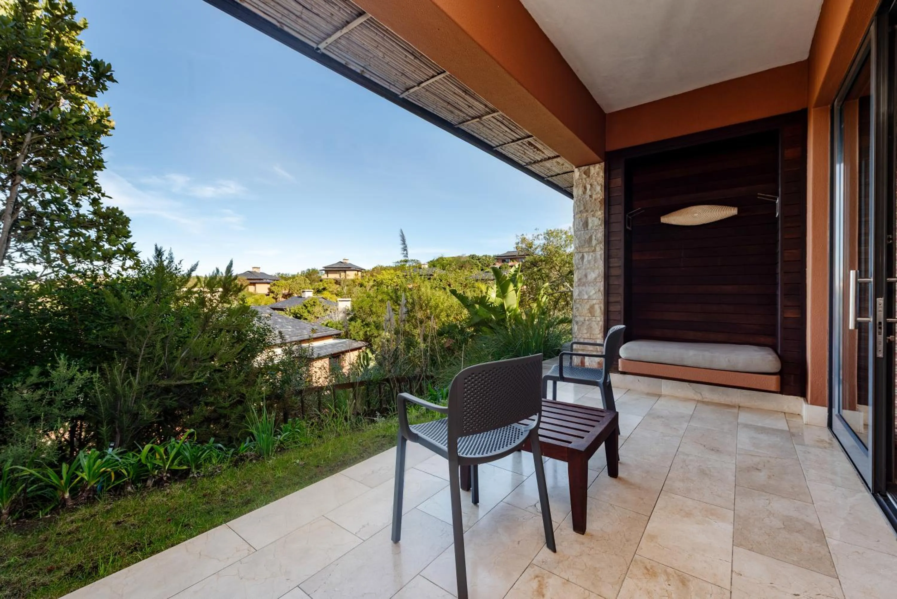 Patio in Pezula Nature Retreat