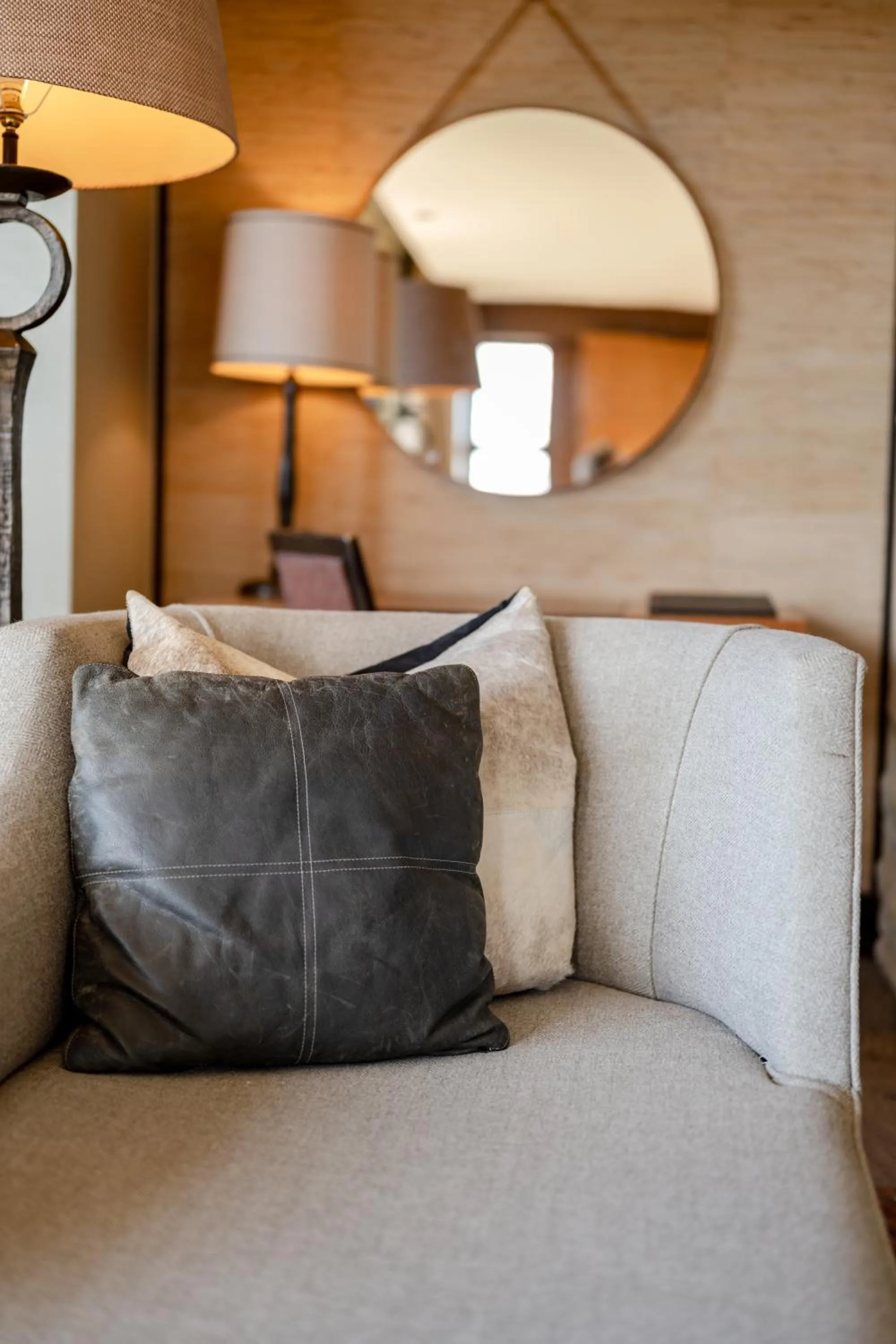 Seating area, Bed in Pezula Nature Retreat