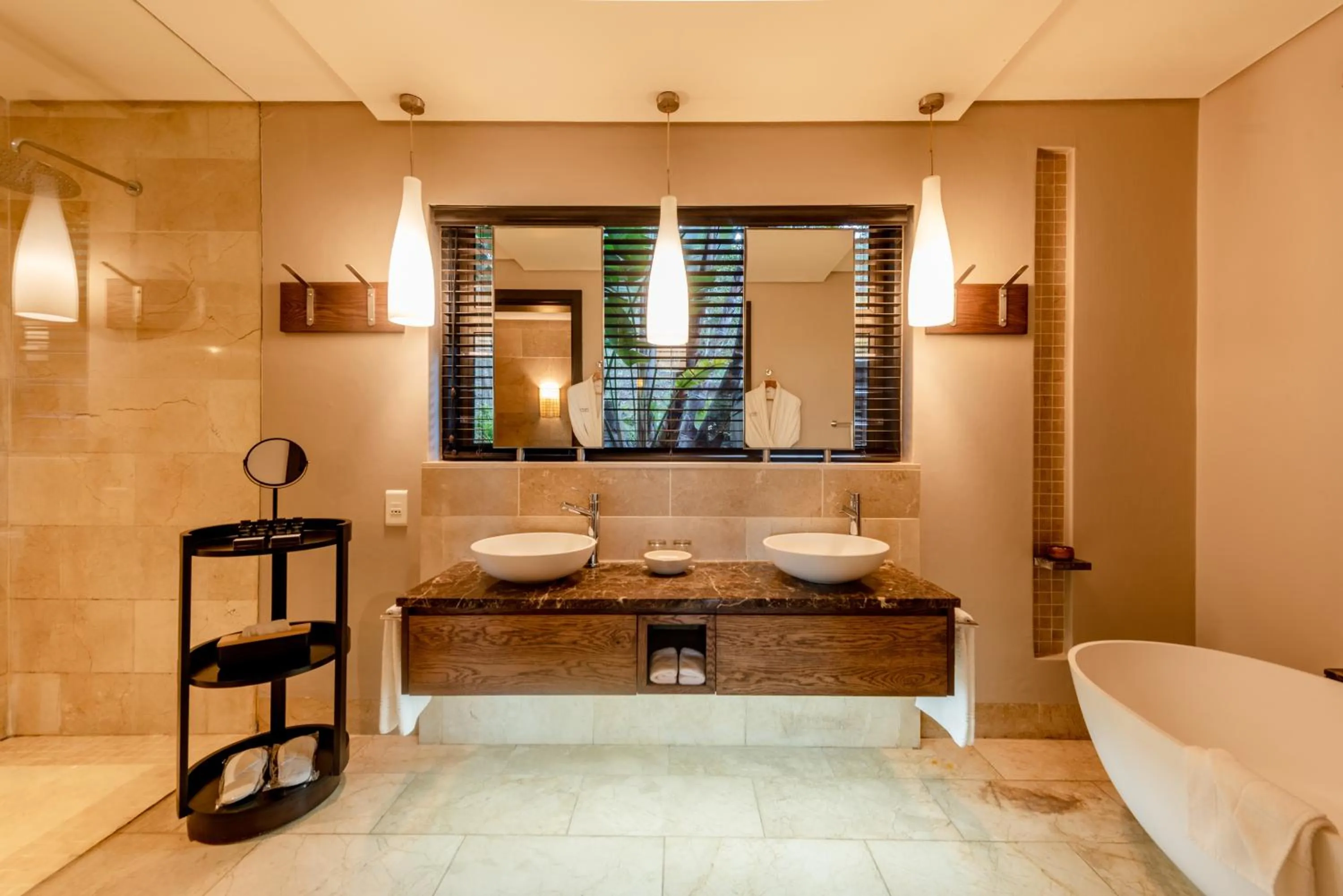 Bathroom in Pezula Nature Retreat