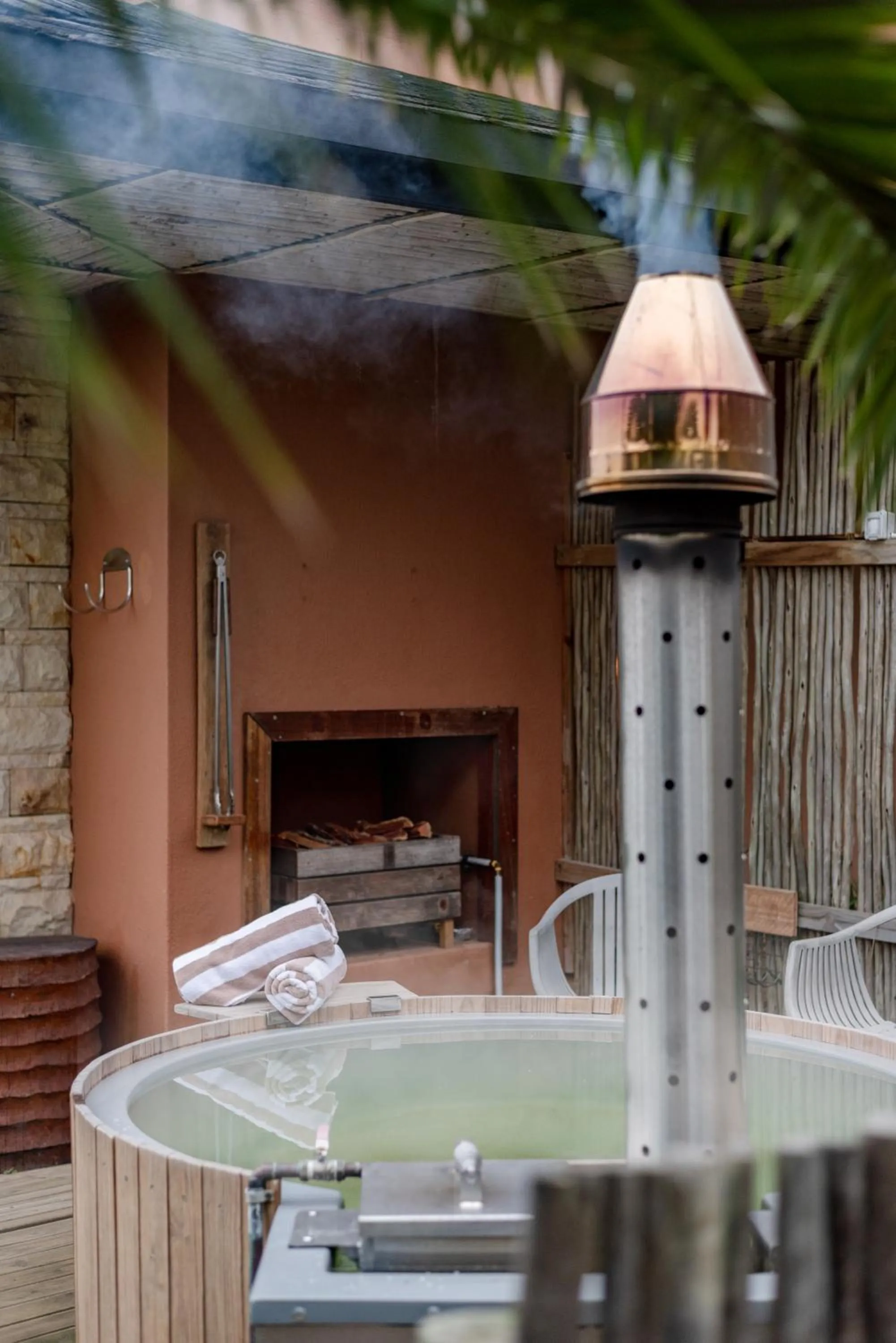 Hot Tub in Pezula Nature Retreat