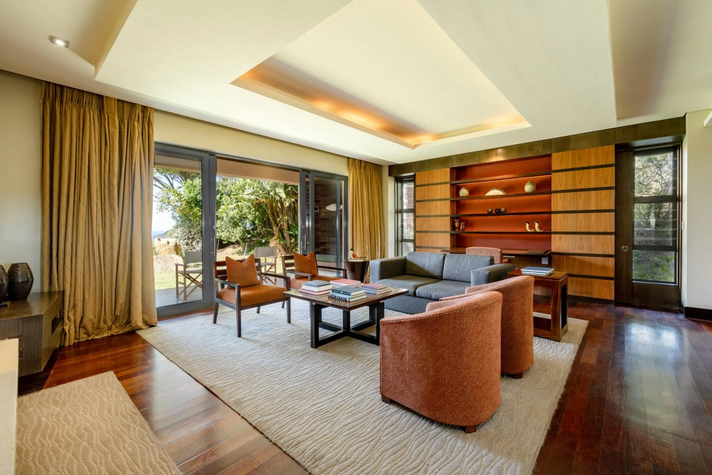 Living room in Pezula Nature Retreat