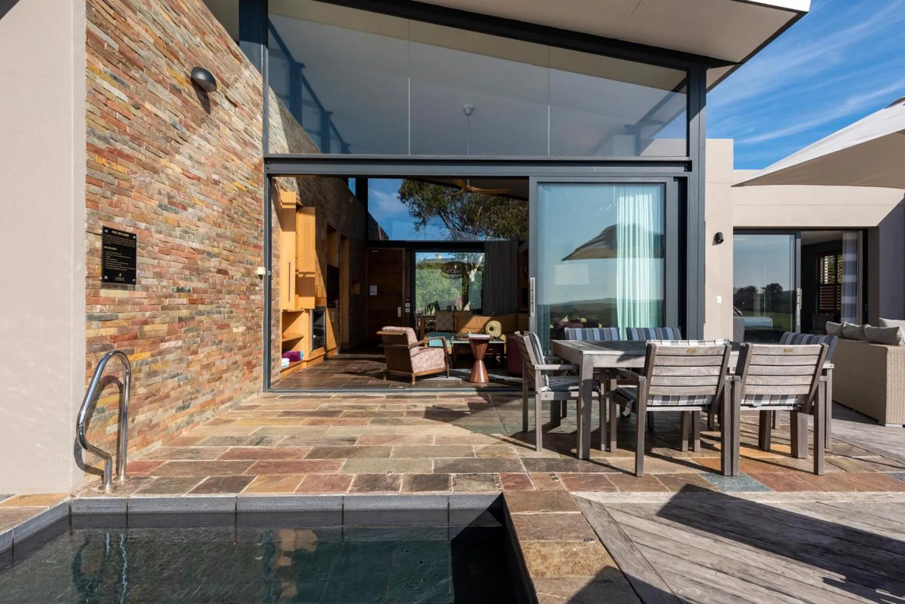 Patio in Pezula Nature Retreat