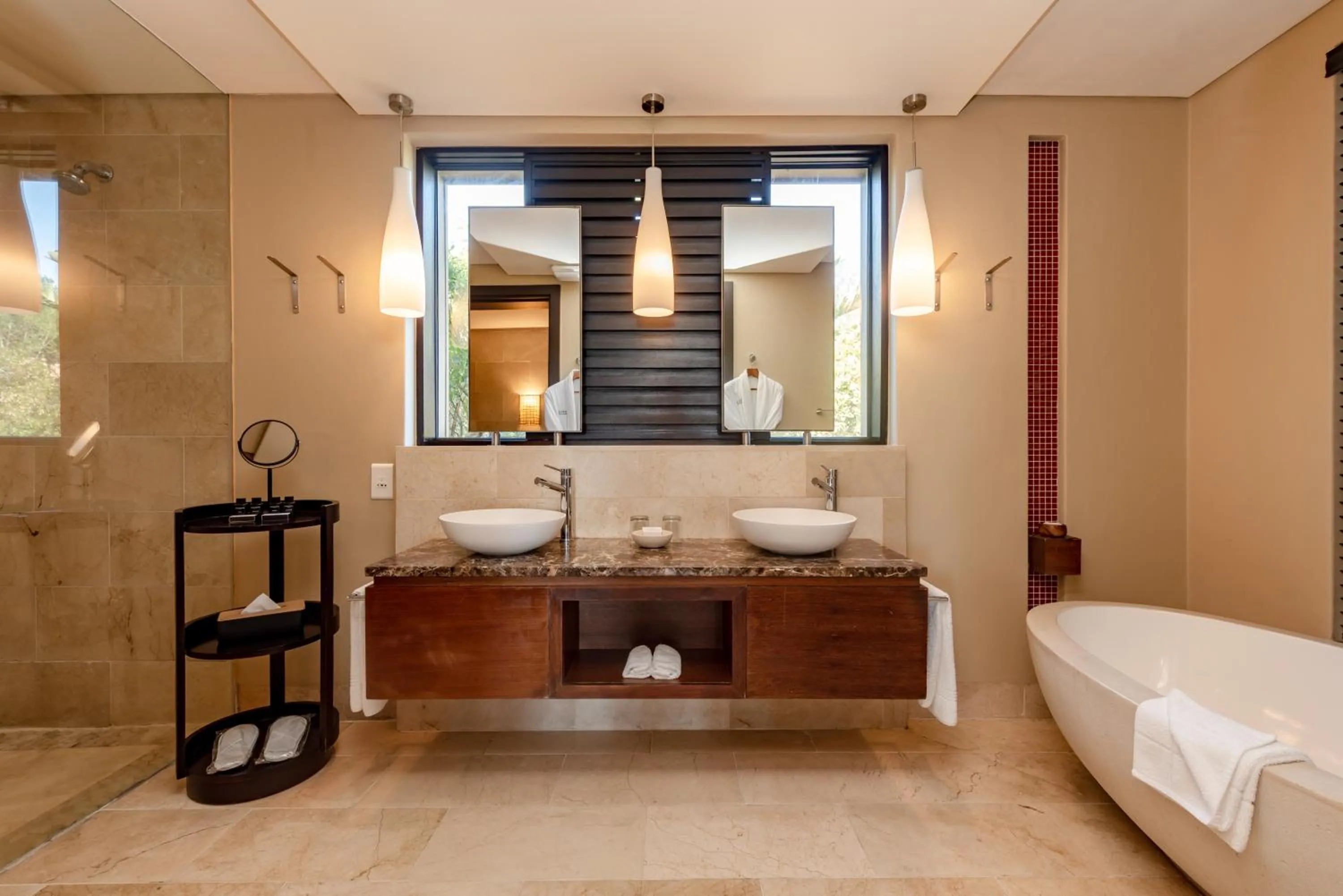 Bathroom in Pezula Nature Retreat