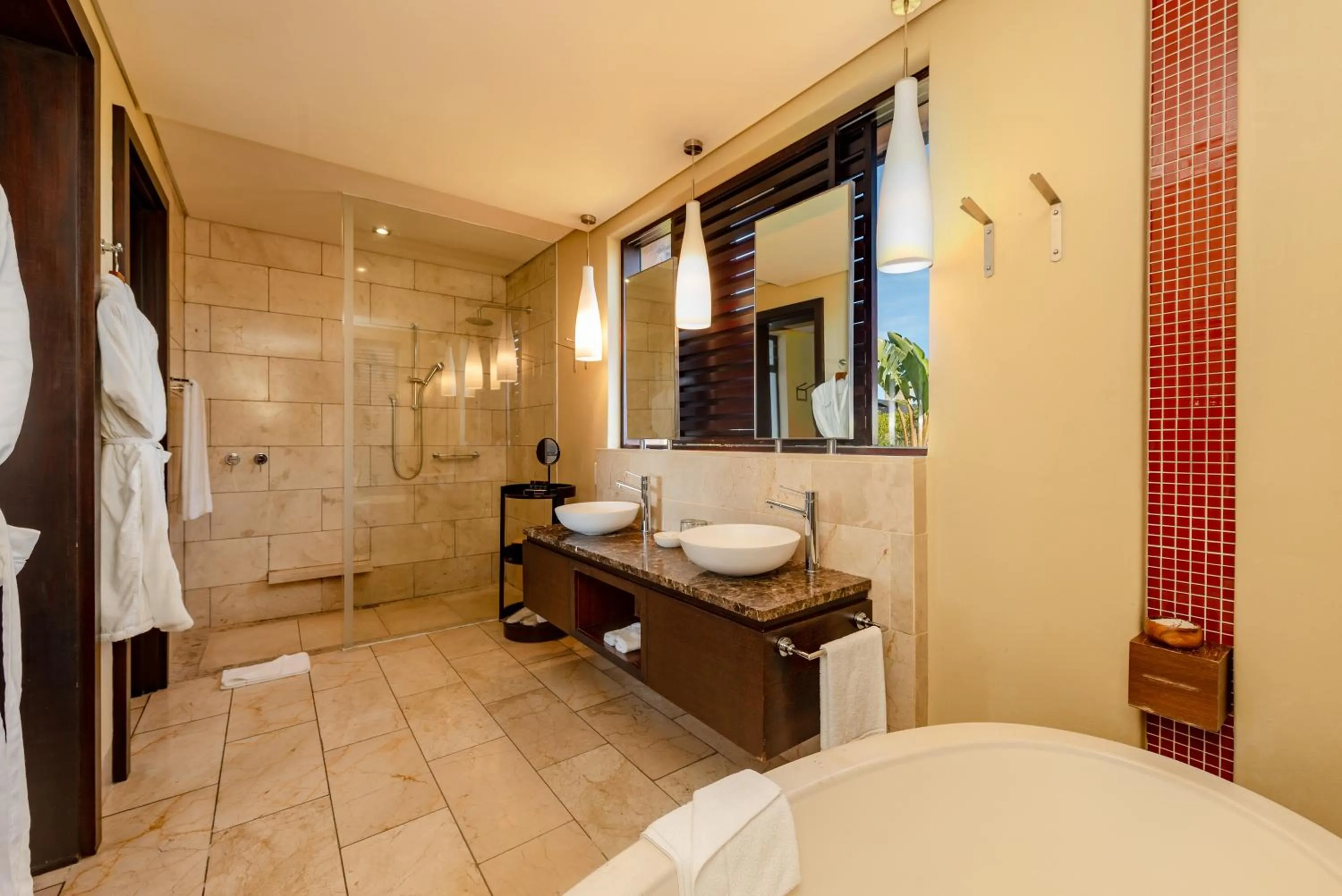 Shower in Pezula Nature Retreat