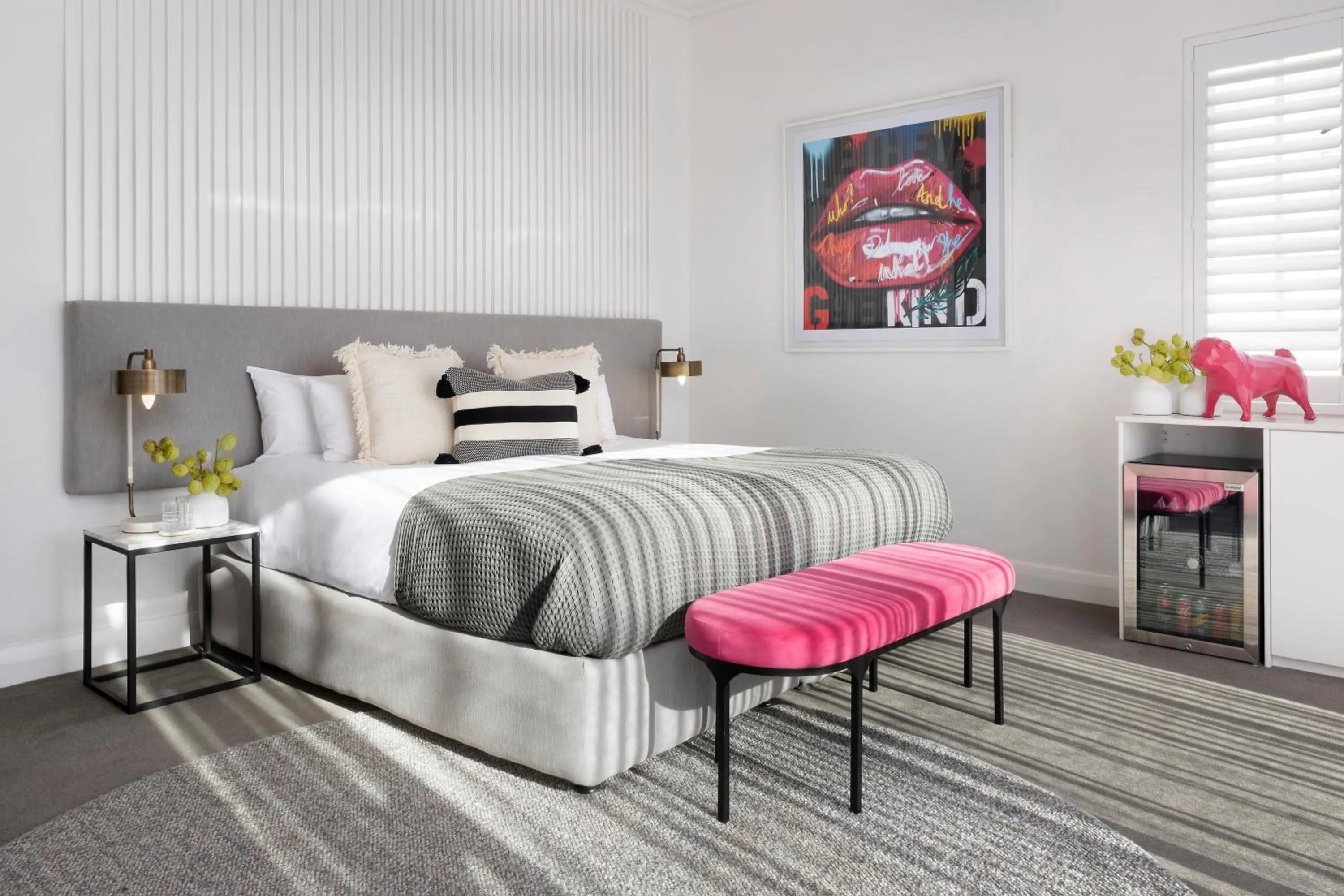 Bed in The Clarendon - Fresnaye