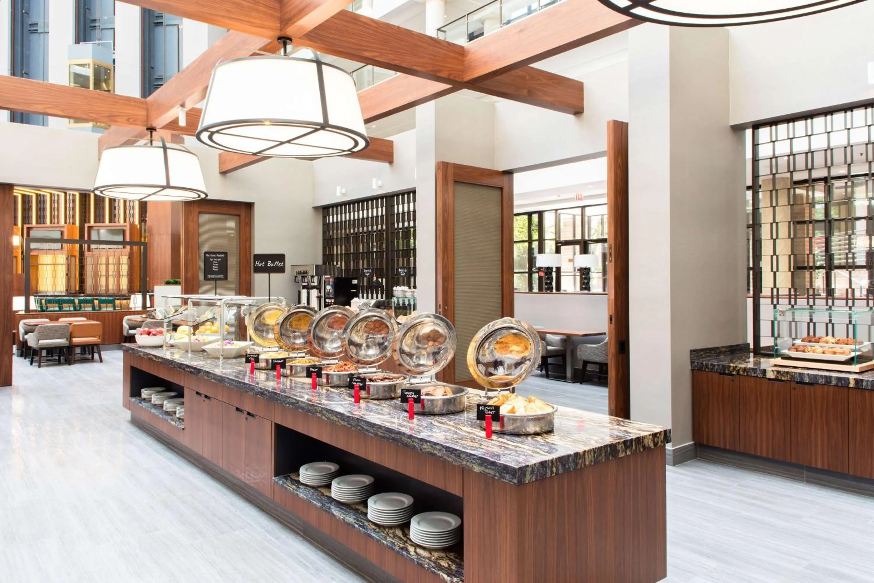 Breakfast in Hilton Club The District Washington DC