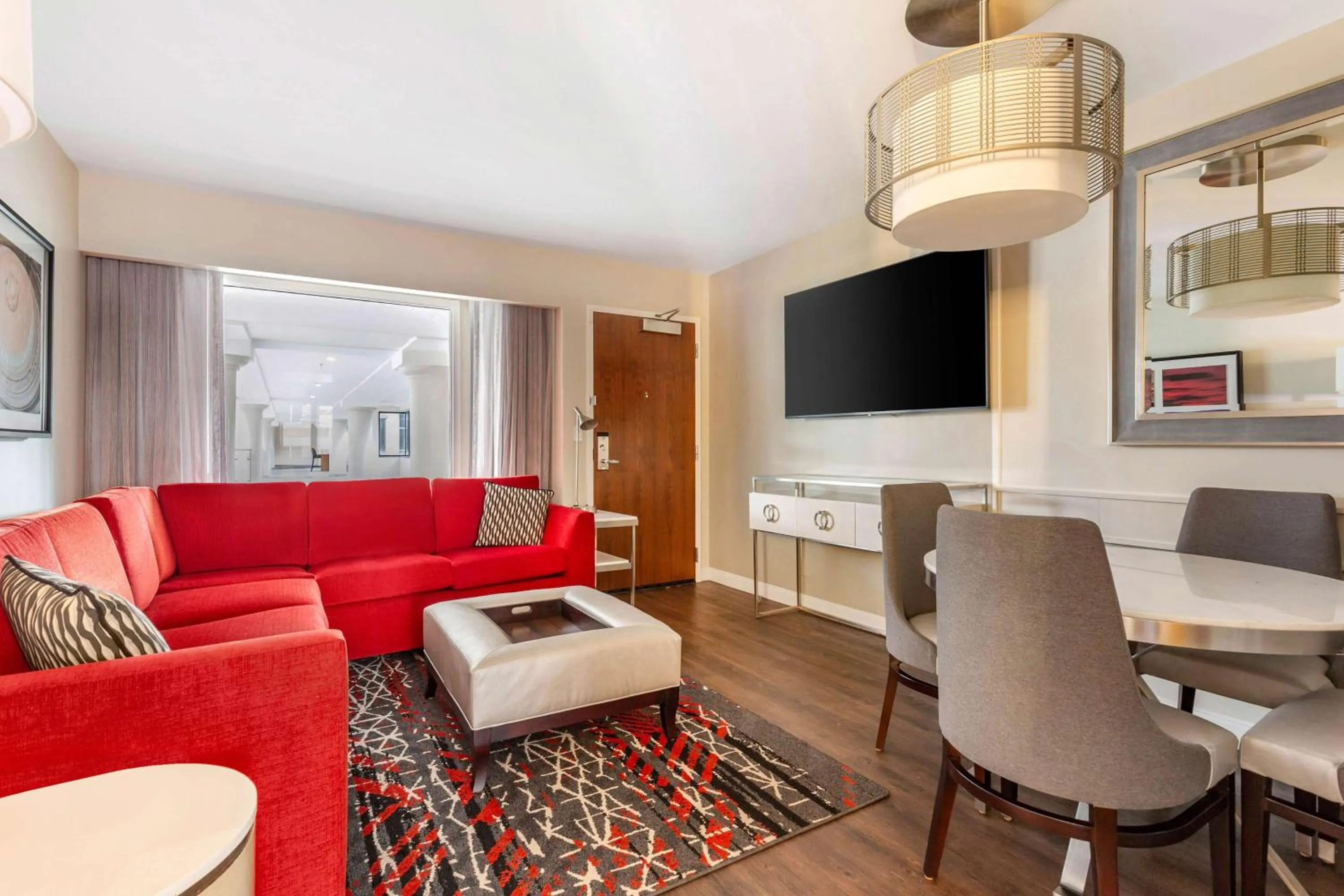 Living room in Hilton Club The District Washington DC