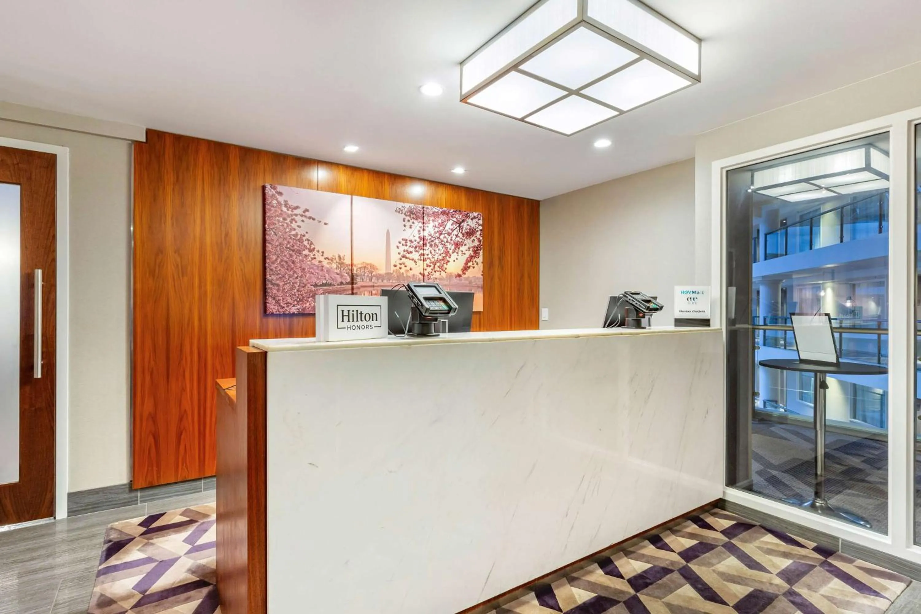 Lobby or reception in Hilton Club The District Washington DC