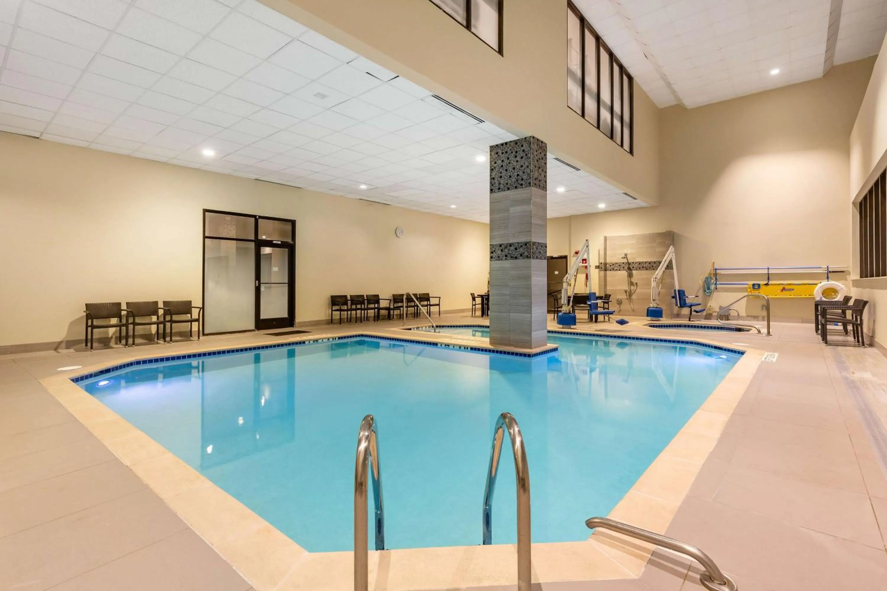 Pool view in Hilton Club The District Washington DC