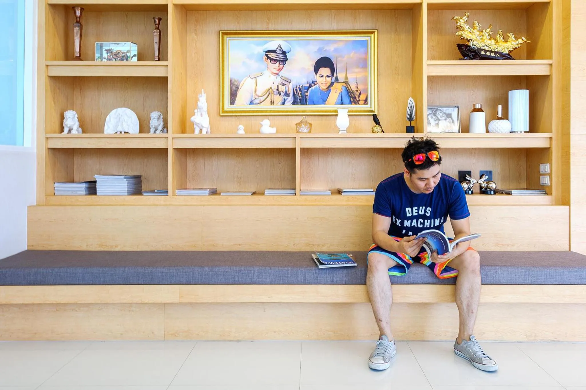 Lobby or reception in Donchan Residence