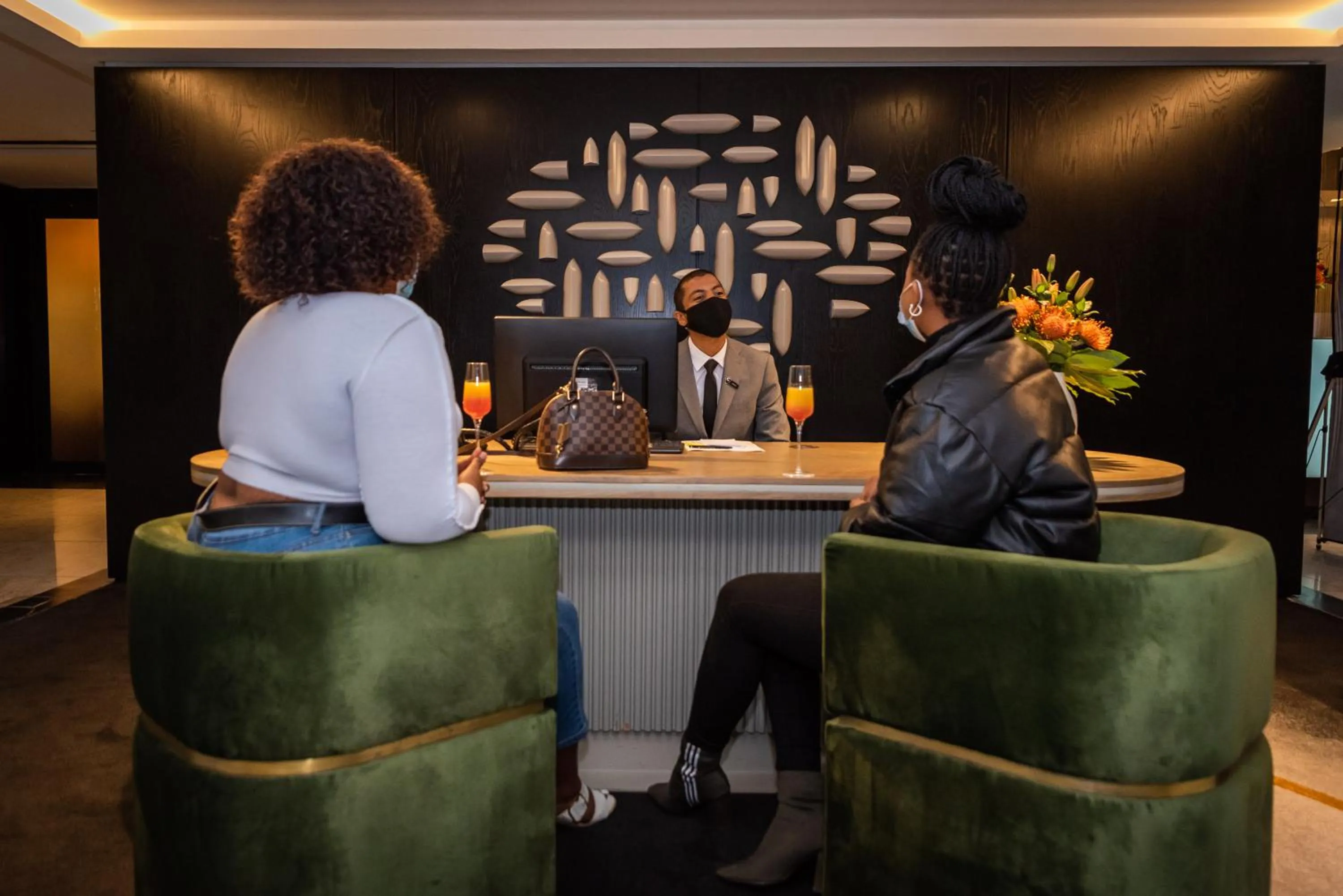 Lobby or reception in The Capital 15 on Orange Hotel & Spa