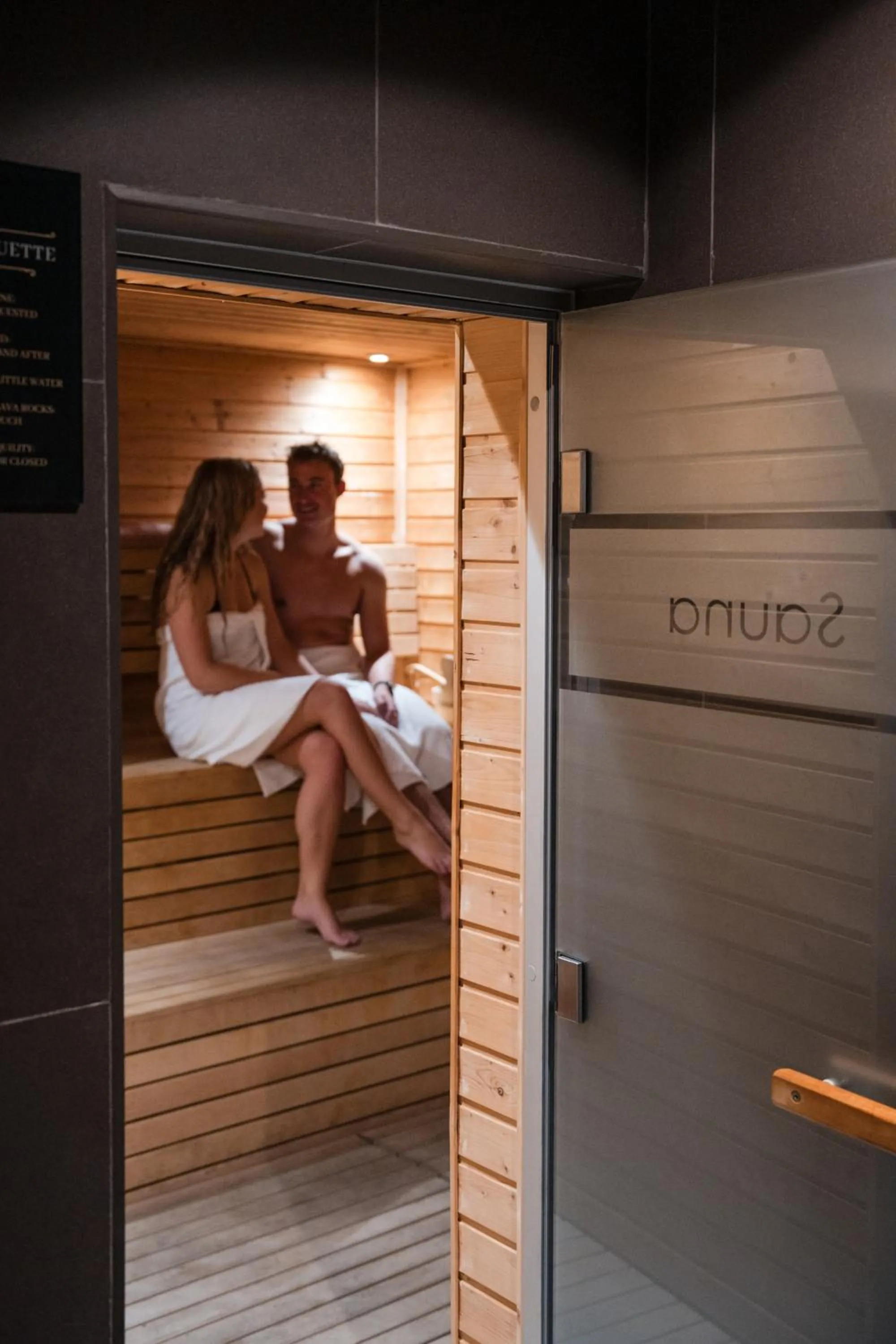 Sauna in The Capital 15 on Orange Hotel & Spa