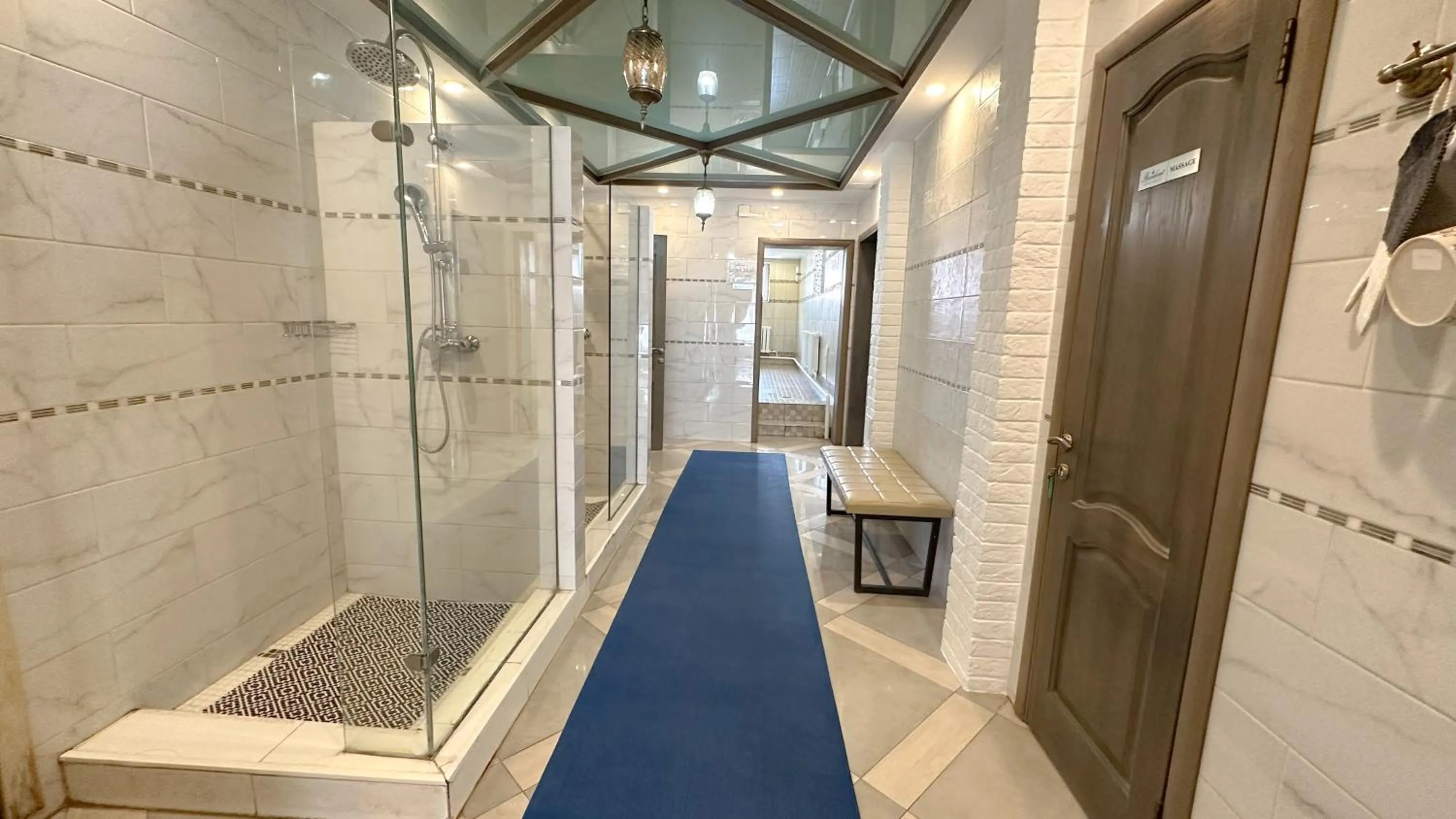 Shower in Resident Hotel Almaty