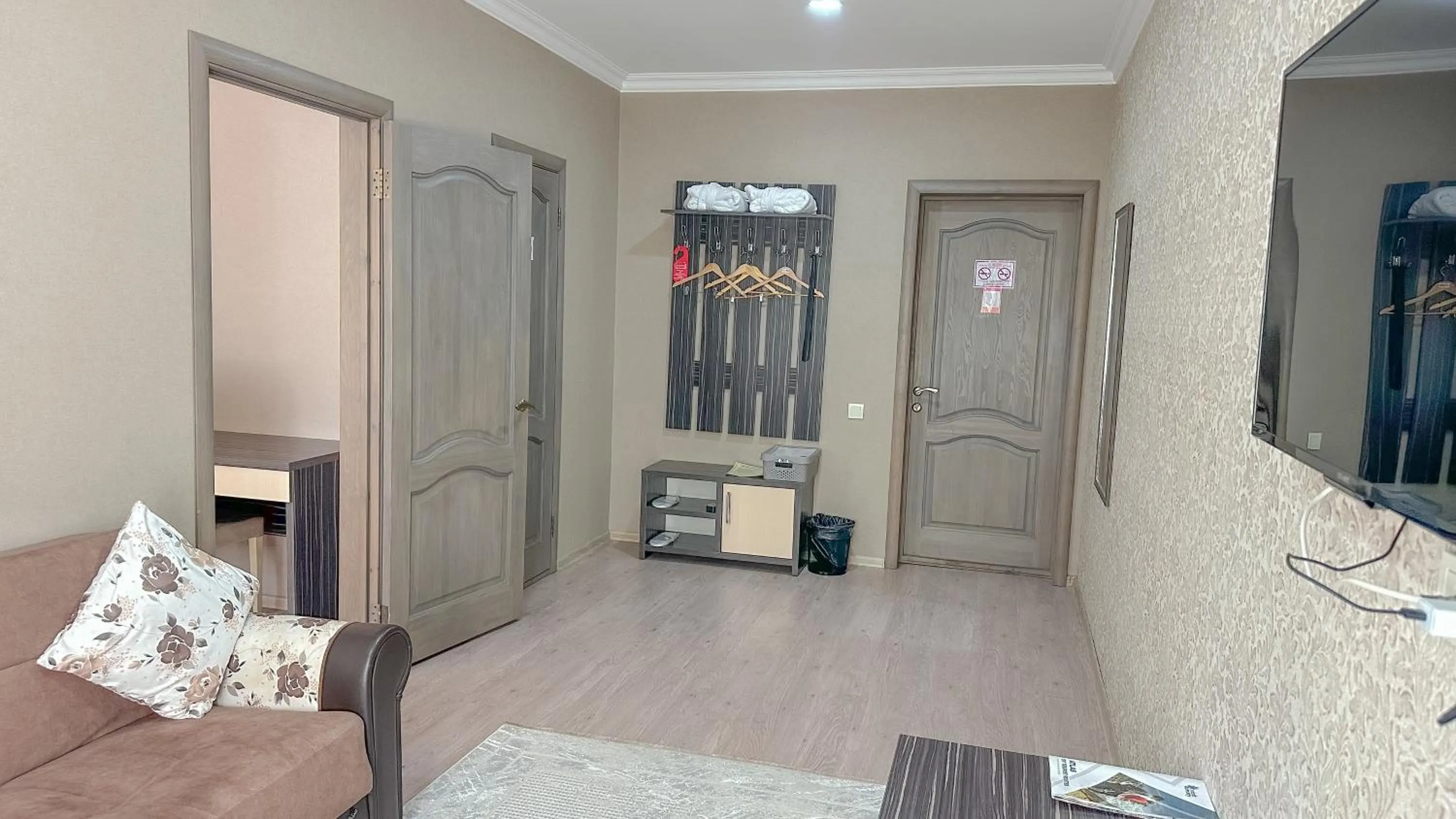 Living room in Resident Hotel Almaty