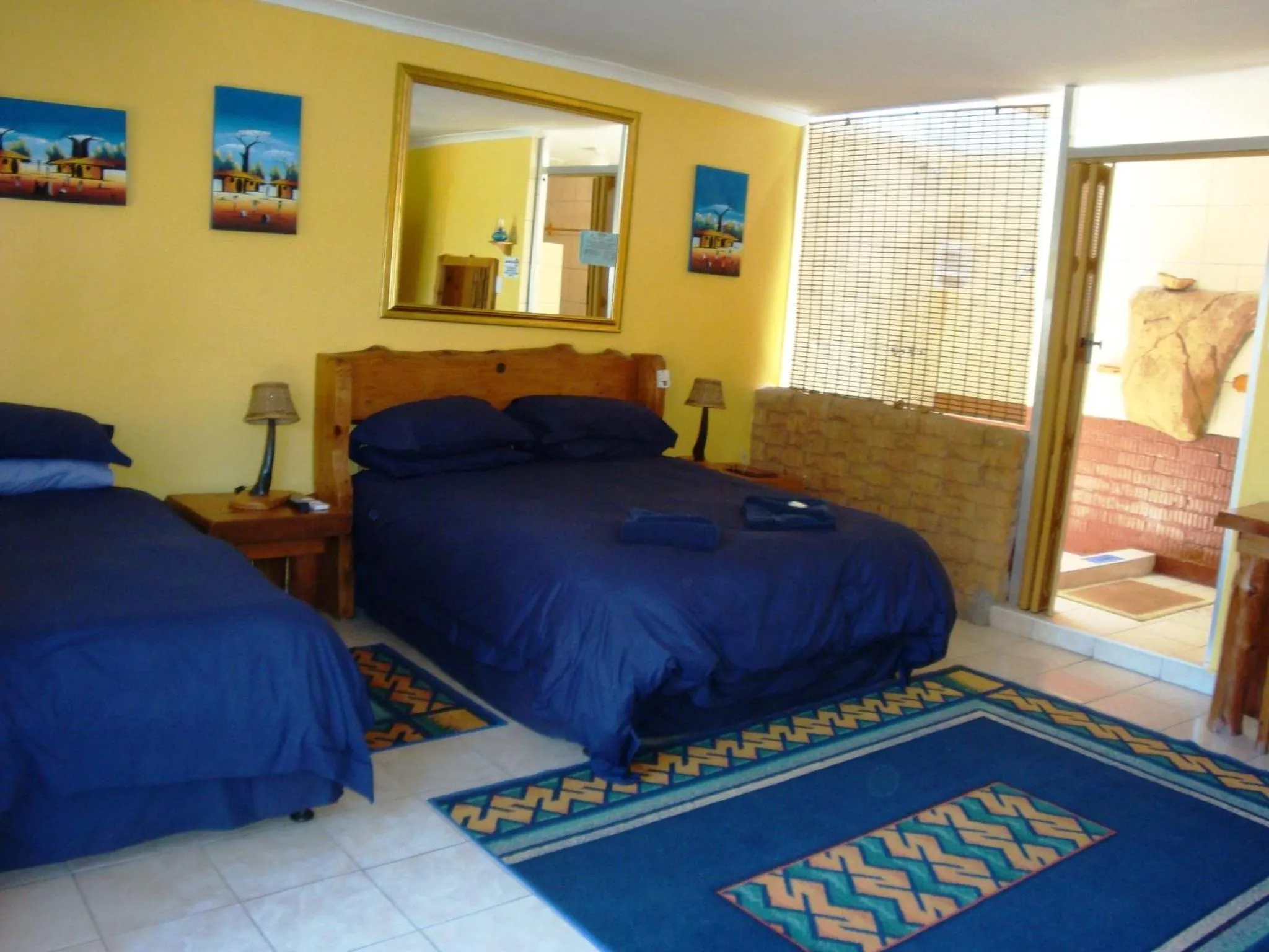 Photo of the whole room in Flintstones Guest House Durban