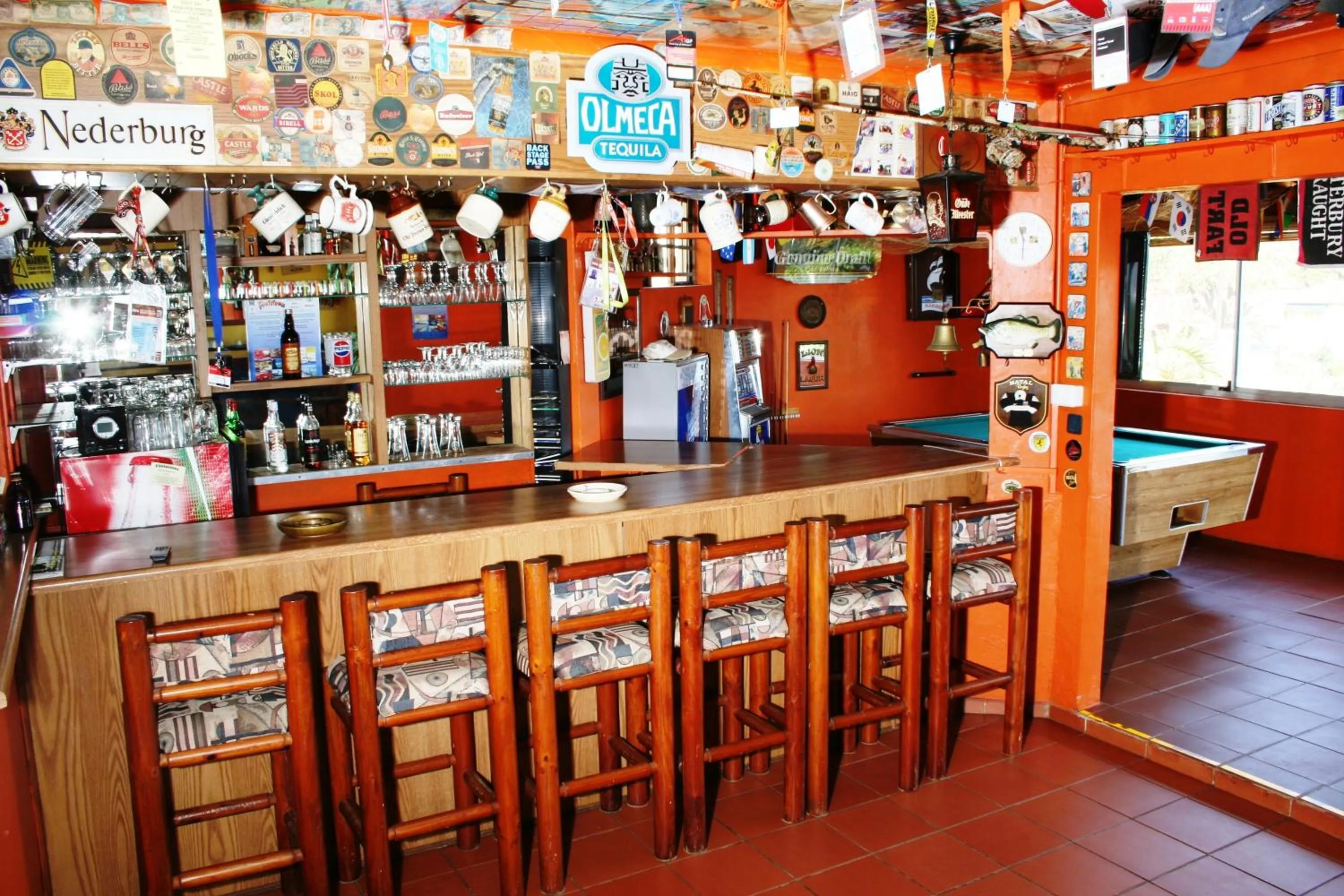 Lounge or bar in Flintstones Guest House Durban