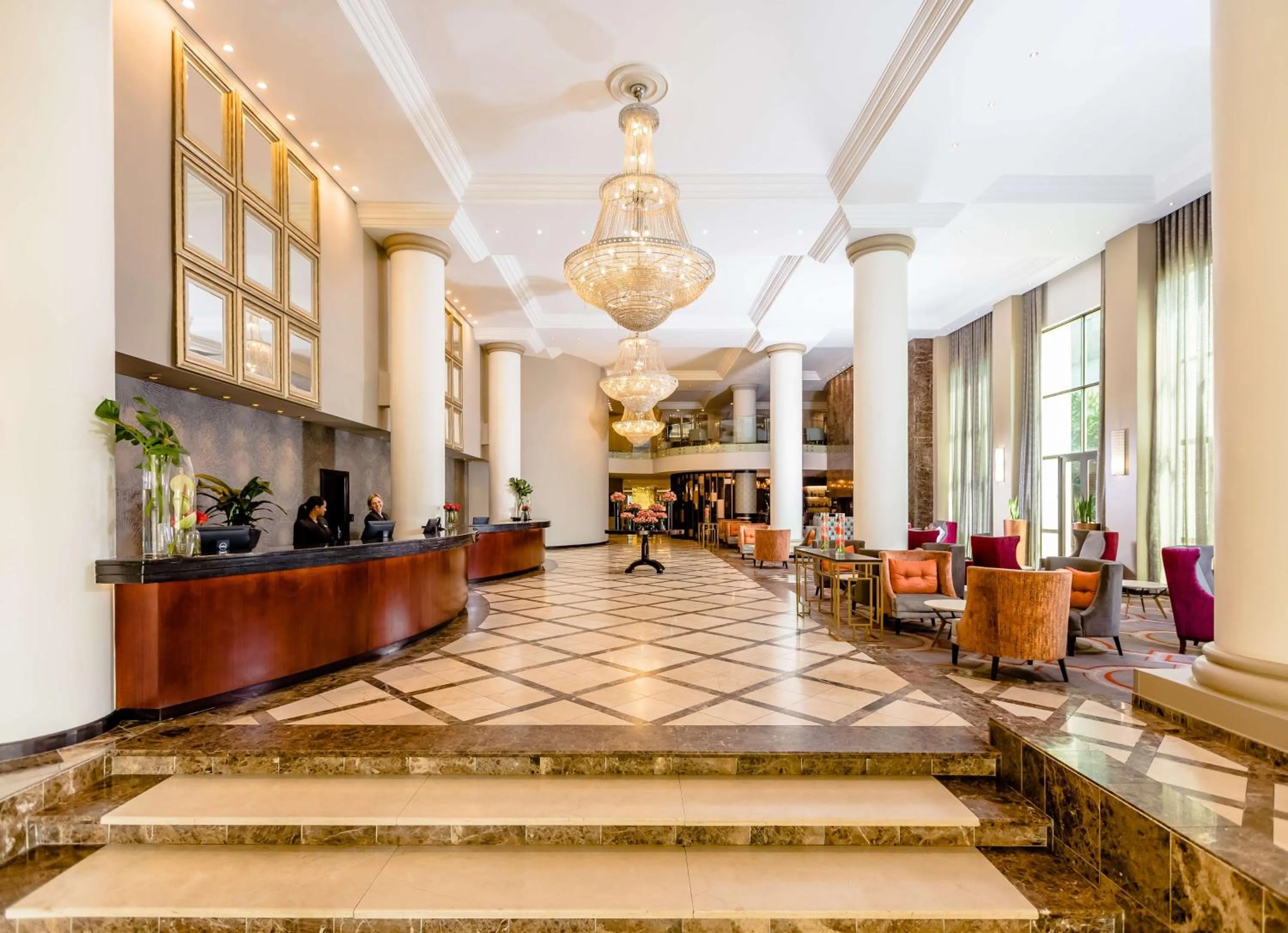 Lobby or reception in Southern Sun Sandton