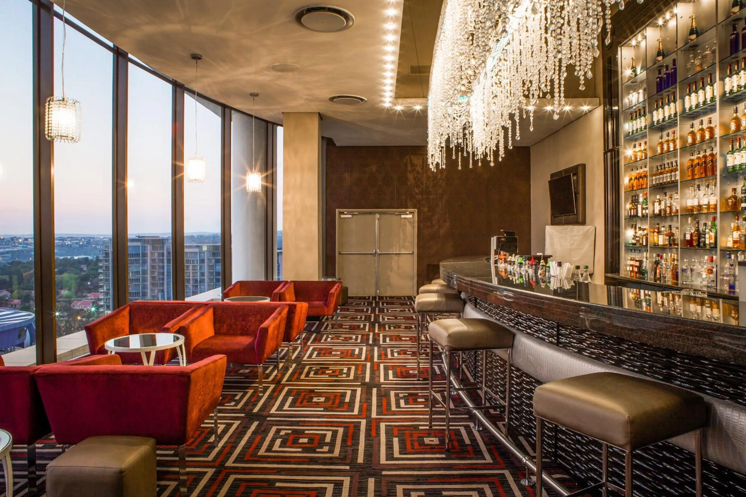 Lounge or bar in Southern Sun Sandton