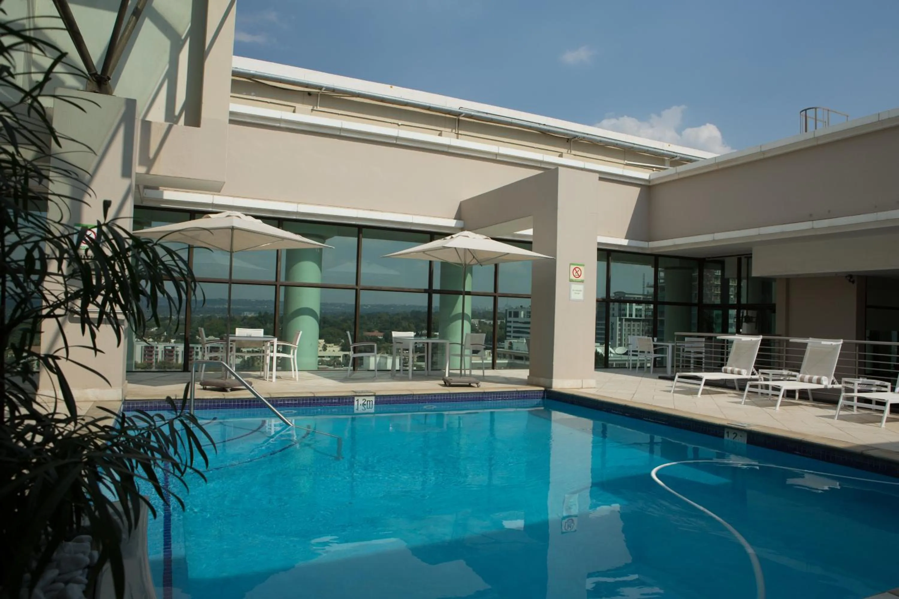 Swimming pool in Southern Sun Sandton