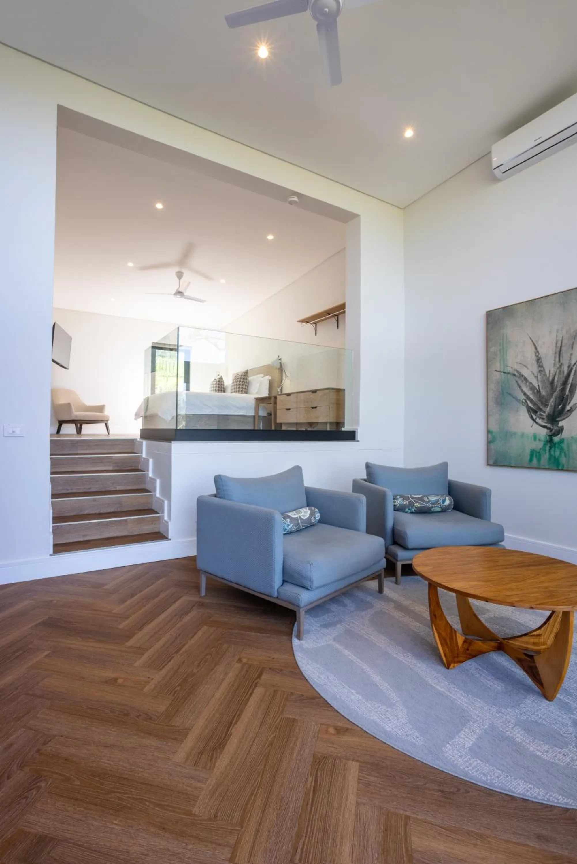 Seating area in Sugarbird Manor